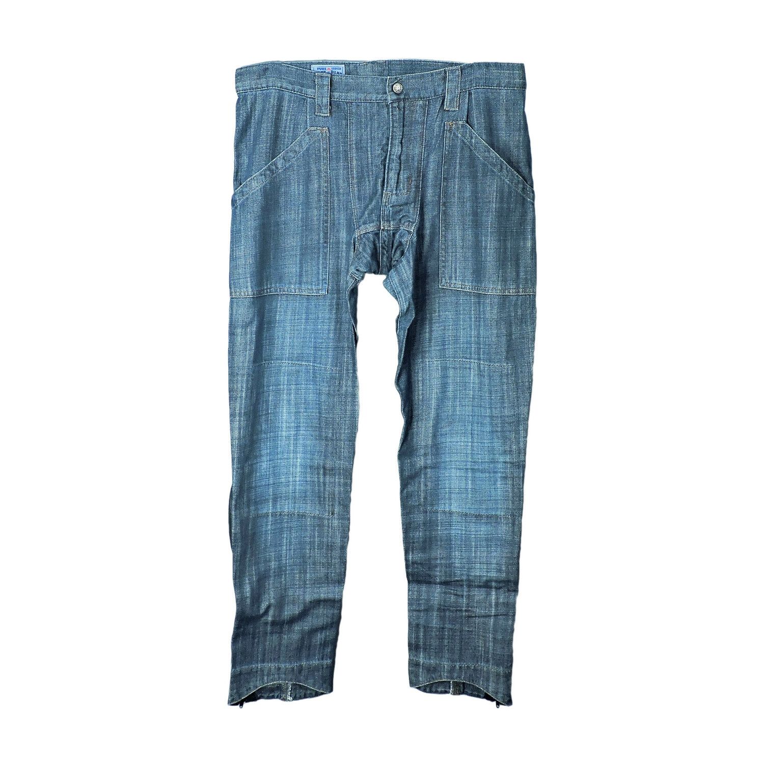 Blue Blue Japan PURE INDIGO BLUE BLUE JAPAN LONG PANTS Size US 30 / EU 46 - 1 Thumbnail