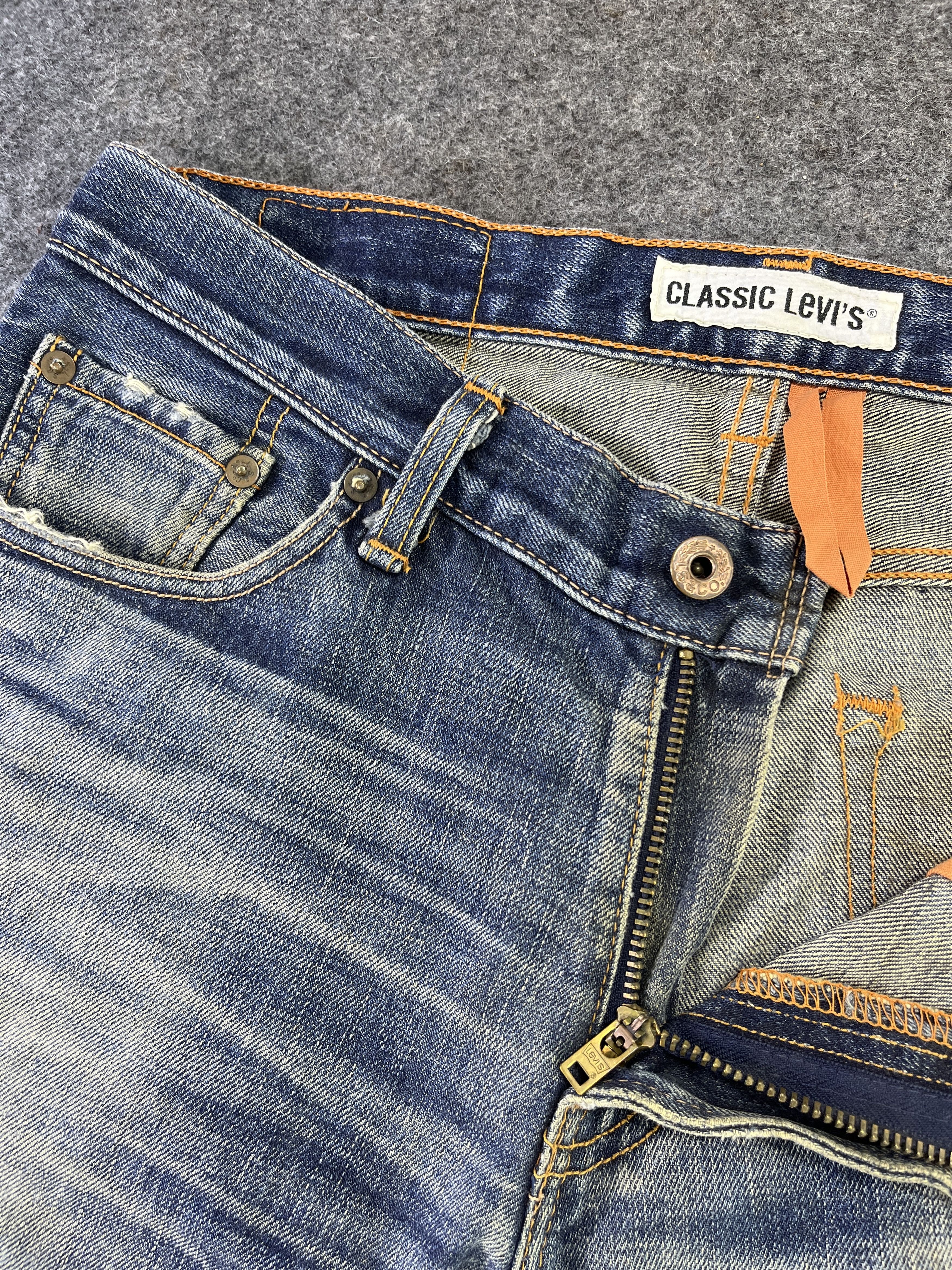Levi's Vintage Levis 502 Rusty Wash Jeans - J907 Size US 33 - 9 Thumbnail