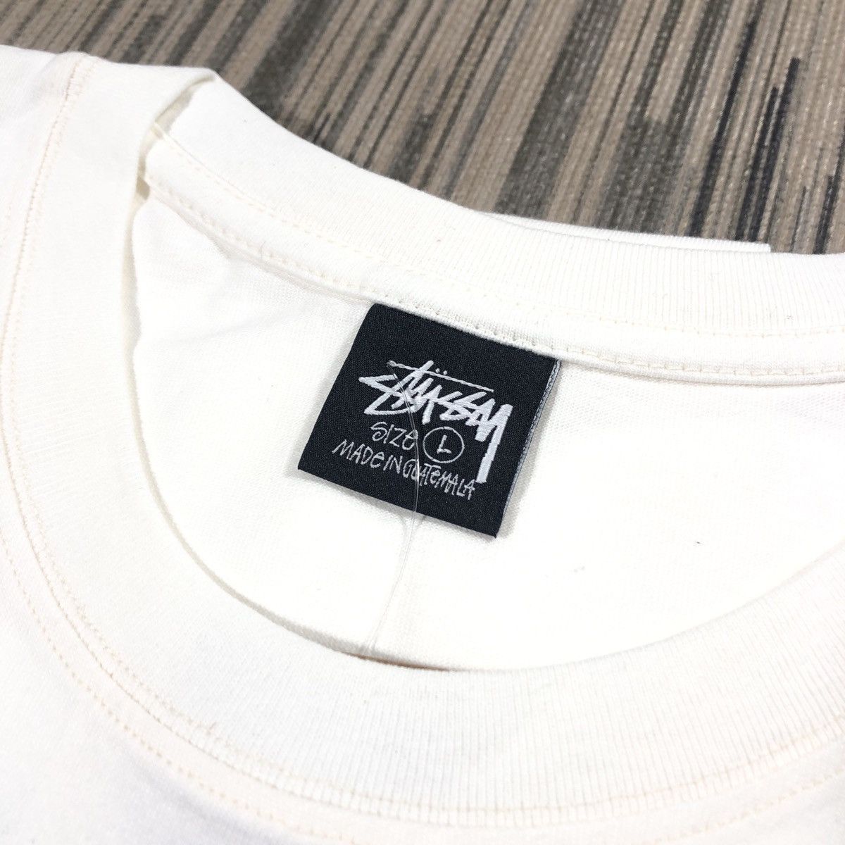 Stussy × Vintage Stussy How We're Livin Tee Size US L / EU 52-54 / 3 - 5 Thumbnail