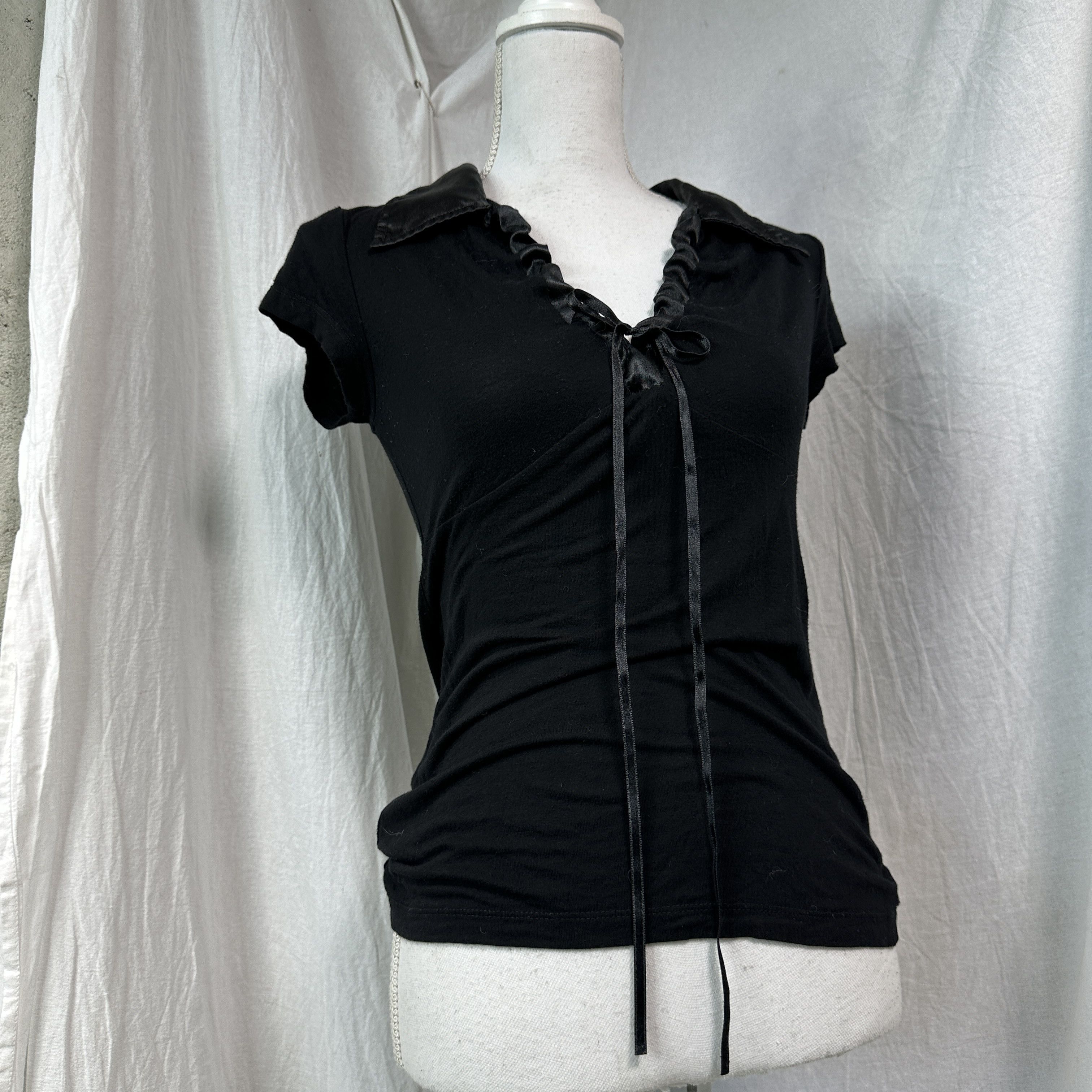 Melrose Vintage Avant Garde Grunge Melrose Top Y2K Size S / US 4 / IT 40 - 2 Thumbnail