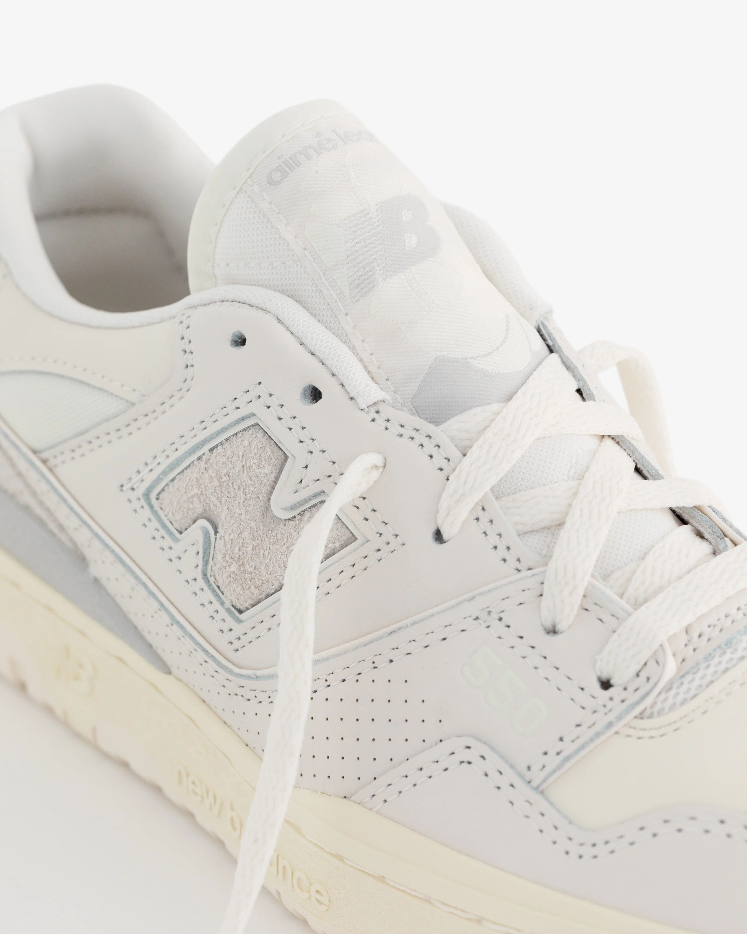 Aime Leon Dore × New Balance ALD / NB P550 Basketball Oxfords in White / 11.5 US Men's Size US 11.5 / EU 44-45 - 3 Thumbnail