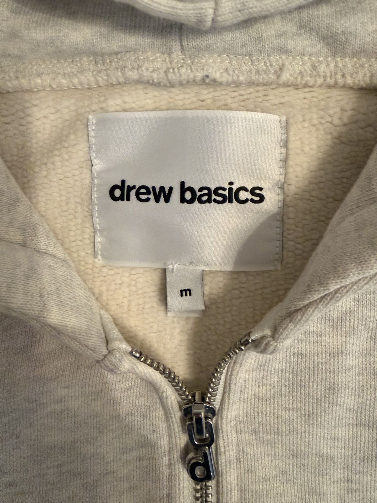 Drew House Drew House Basics Grey Hoodie Size US M / EU 48-50 / 2 - 2 Thumbnail