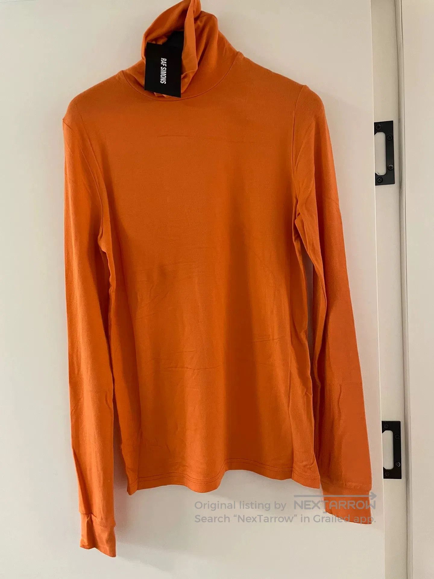 Raf Simons Raf Simons Orange Turtleneck S. Size S / US 4 / IT 40 - 1 Thumbnail