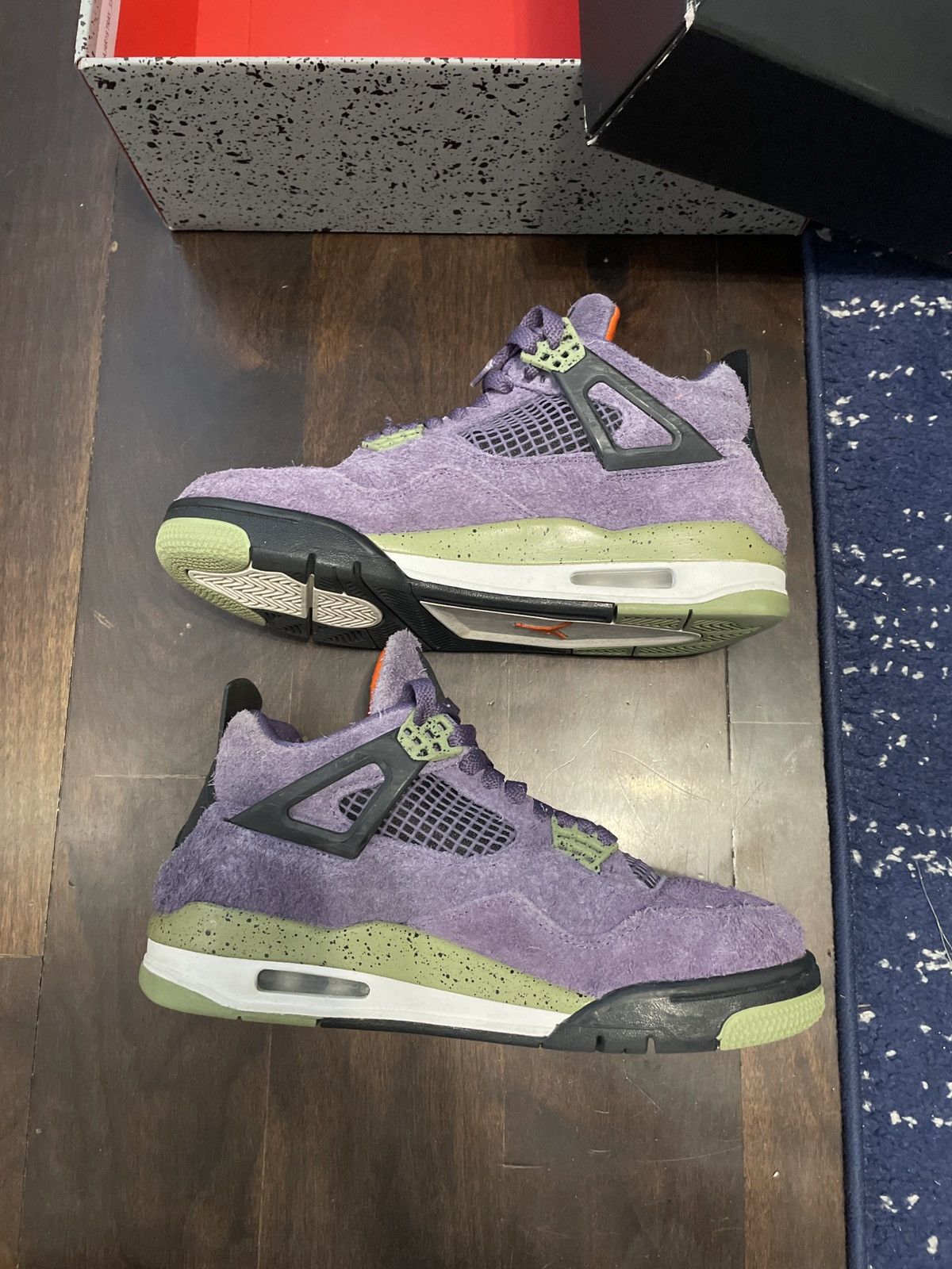 Jordan Brand Jordan 4 canyon purple Size US 7.5 / EU 40-41 - 2 Thumbnail