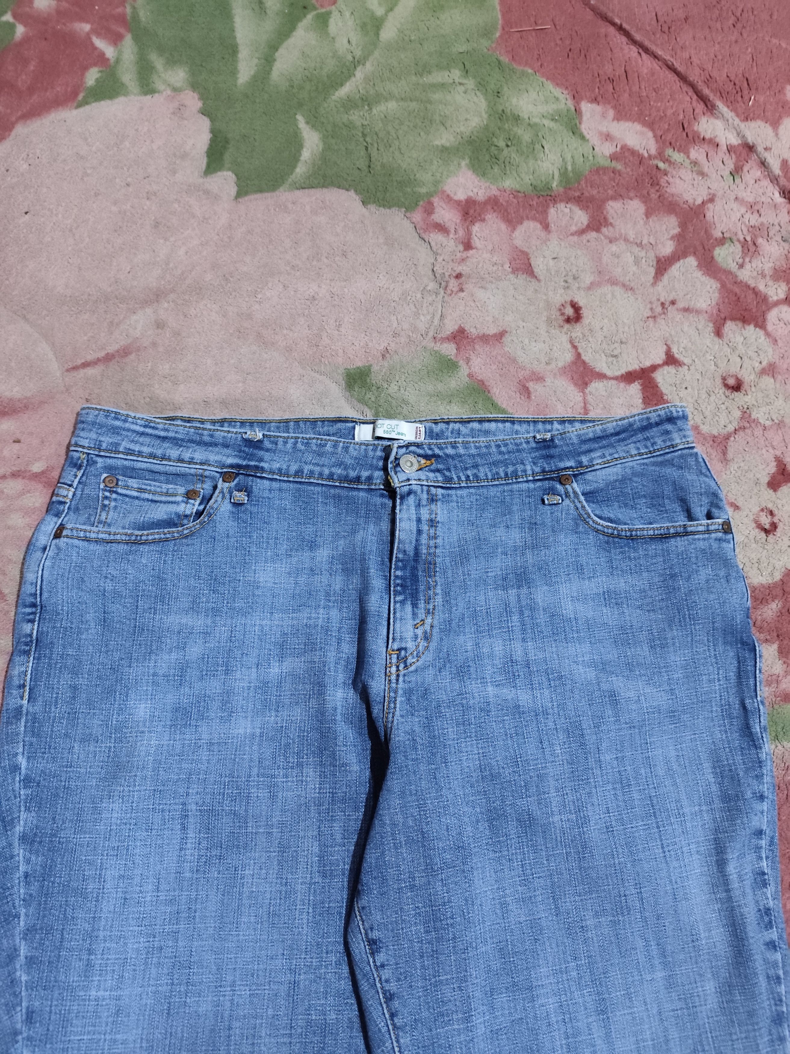 Levi's × Levi's Vintage Clothing Levi's 580 Vintage Bootcut Flare Denim J009 Size 40" / US 18 - 3 Thumbnail