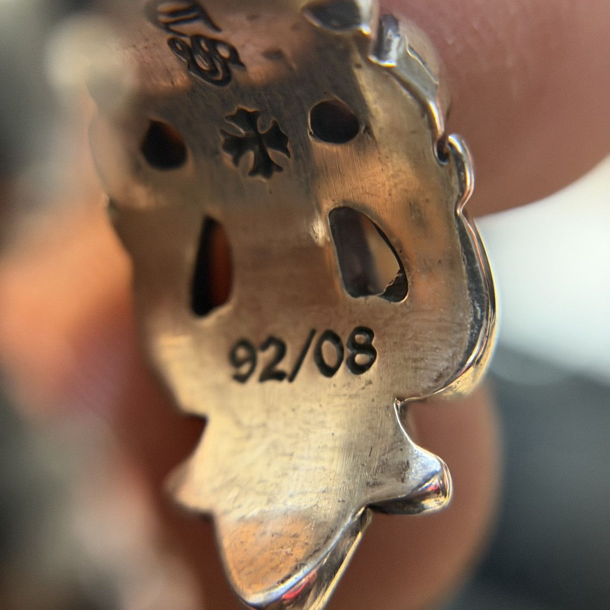Chrome Hearts Chrome Hearts Double Floral Cross Ring Size ONE SIZE - 9 Thumbnail