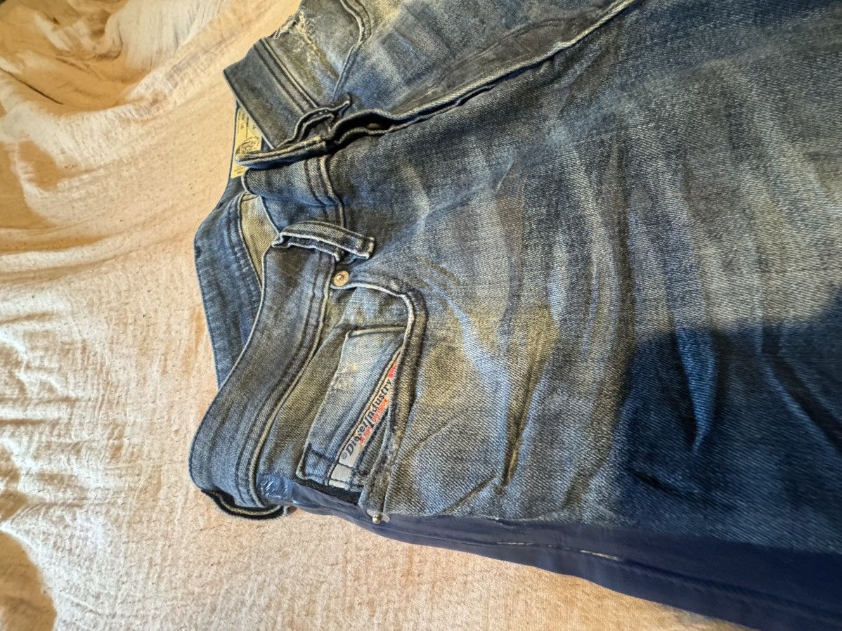 Diesel DIESEL denim jeans with blue detail on the sides Size US 28 / EU 44 - 8 Thumbnail
