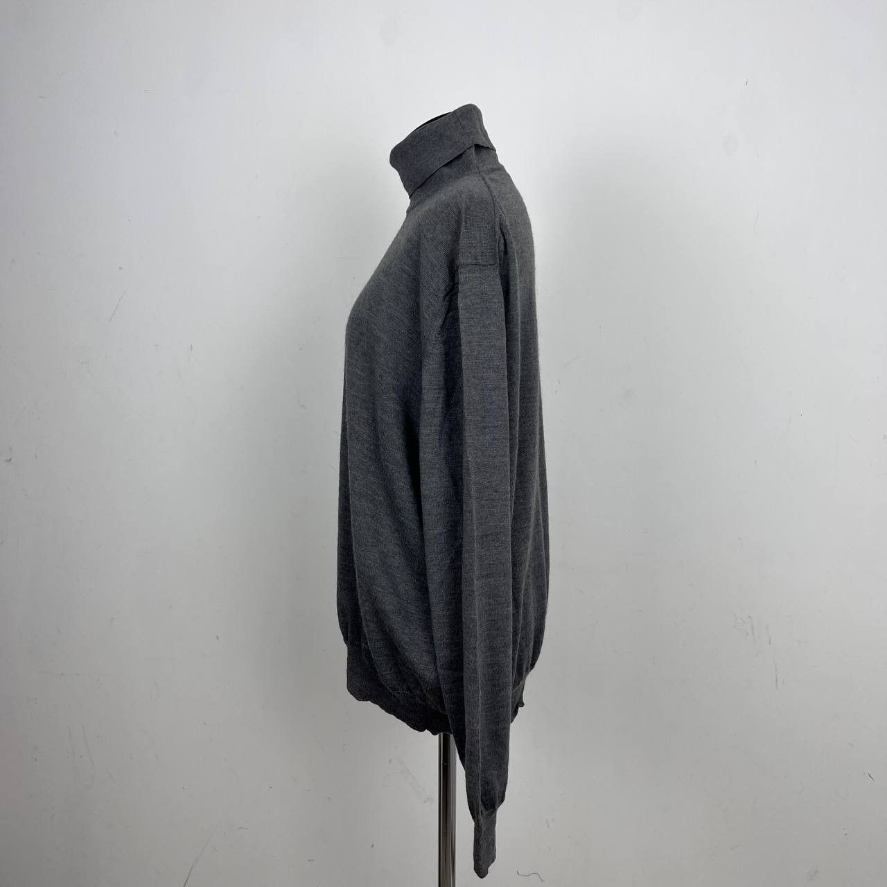 Burberry Burberry Sweater High Neck Gray Size XXL Size US XXL / EU 58 / 5 - 4 Thumbnail