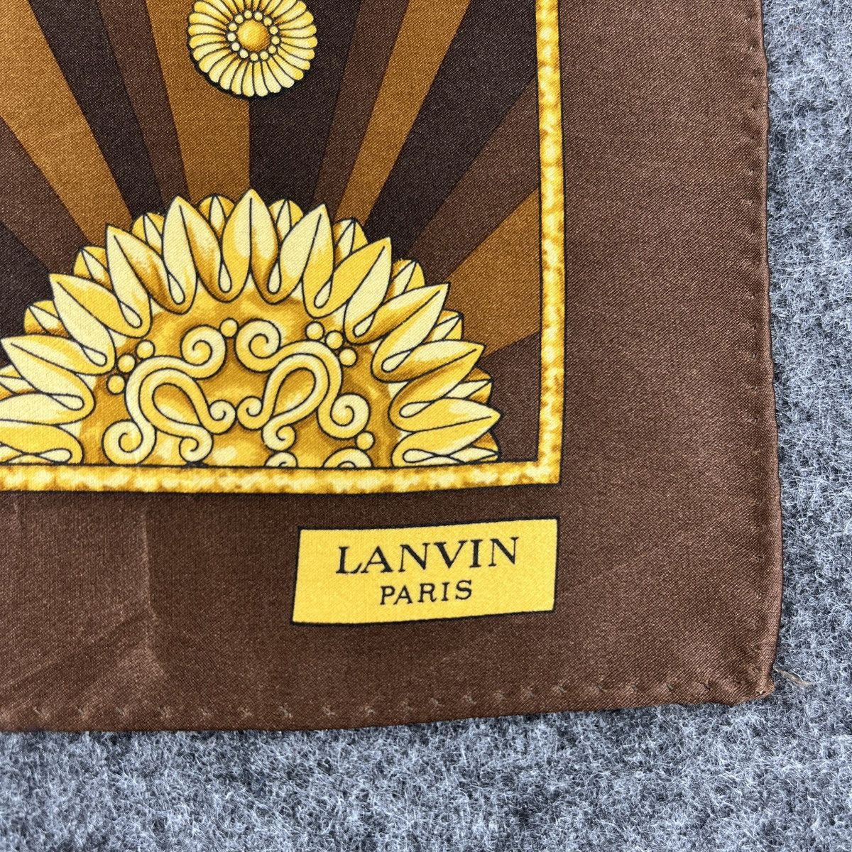Lanvin Lanvin Silk Handkerchief / Bandana / Neckerchief B154 Size ONE SIZE - 2 Thumbnail