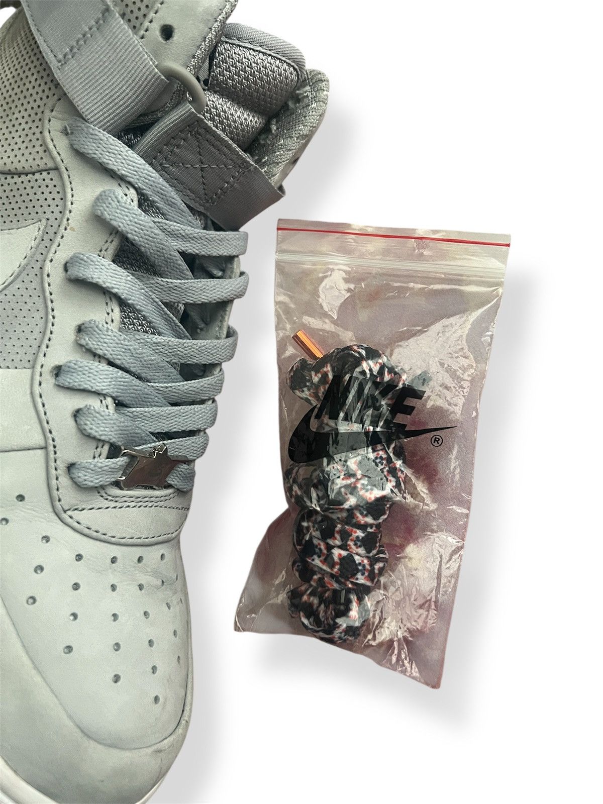 Futura × Nike 2009 Nike Air Force 1 High Supreme x Futura - Grey - Size 9 Size US 9 / EU 42 - 9 Thumbnail