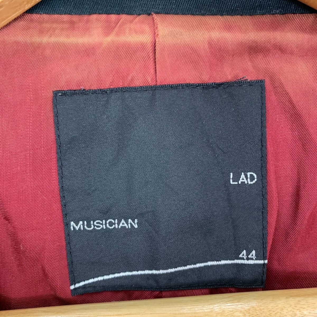Lad Musician Vintage LAD MUSICIAN Japanese Brand Long Coat Jacket Size US M / EU 48-50 / 2 - 6 Thumbnail