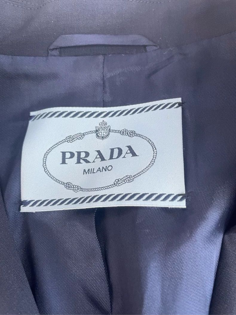 Prada Prada Blue suit jacket 2504-Nextarrow Size XS / US 0-2 / IT 36-38 - 3 Thumbnail