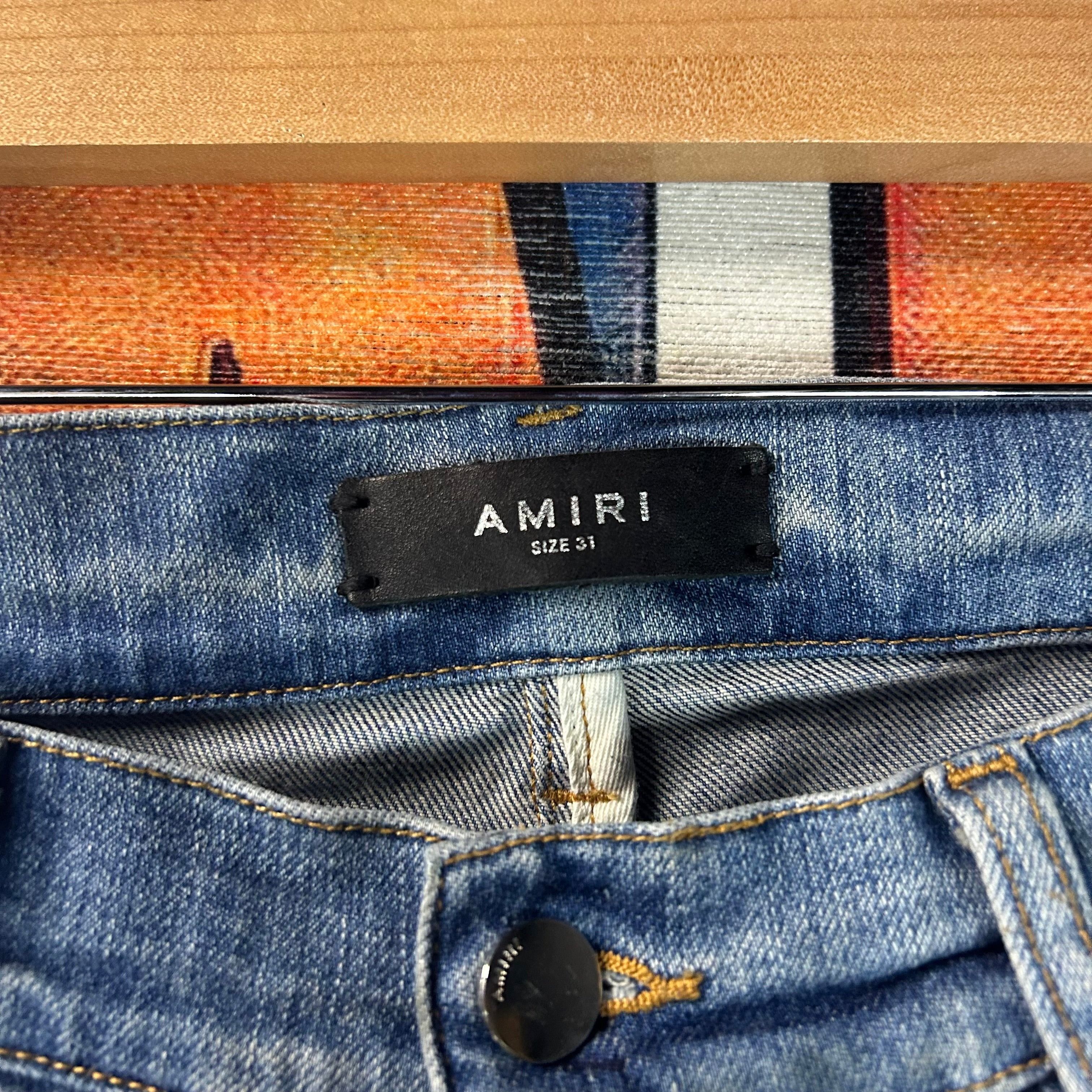 Amiri Amiri Skinny Painter Jeans Size 31” Size US 31 - 3 Thumbnail