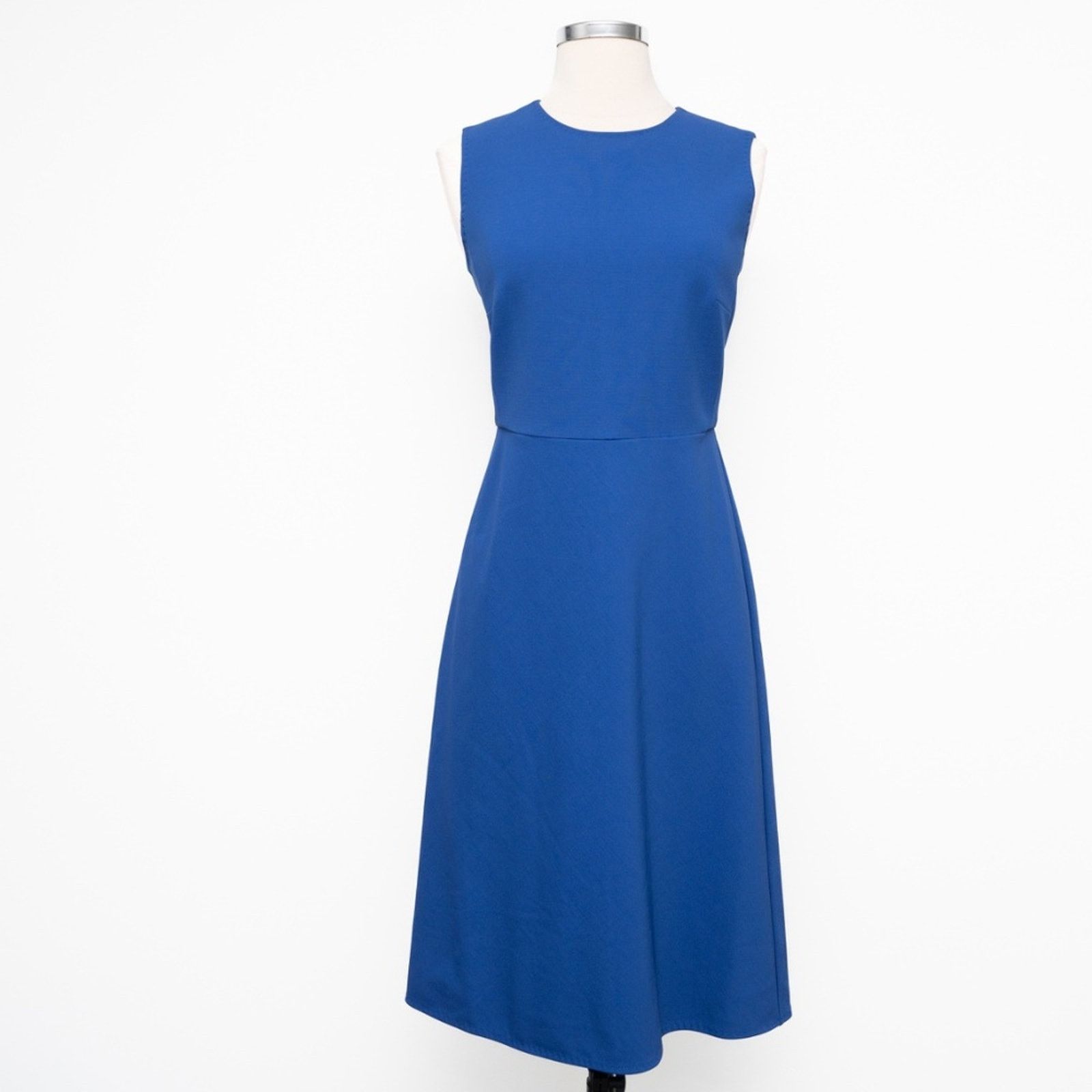 Max Mara MAXMARA. Giara Stretch-Crepe Dress. Size S / US 4 / IT 40 - 7 Thumbnail
