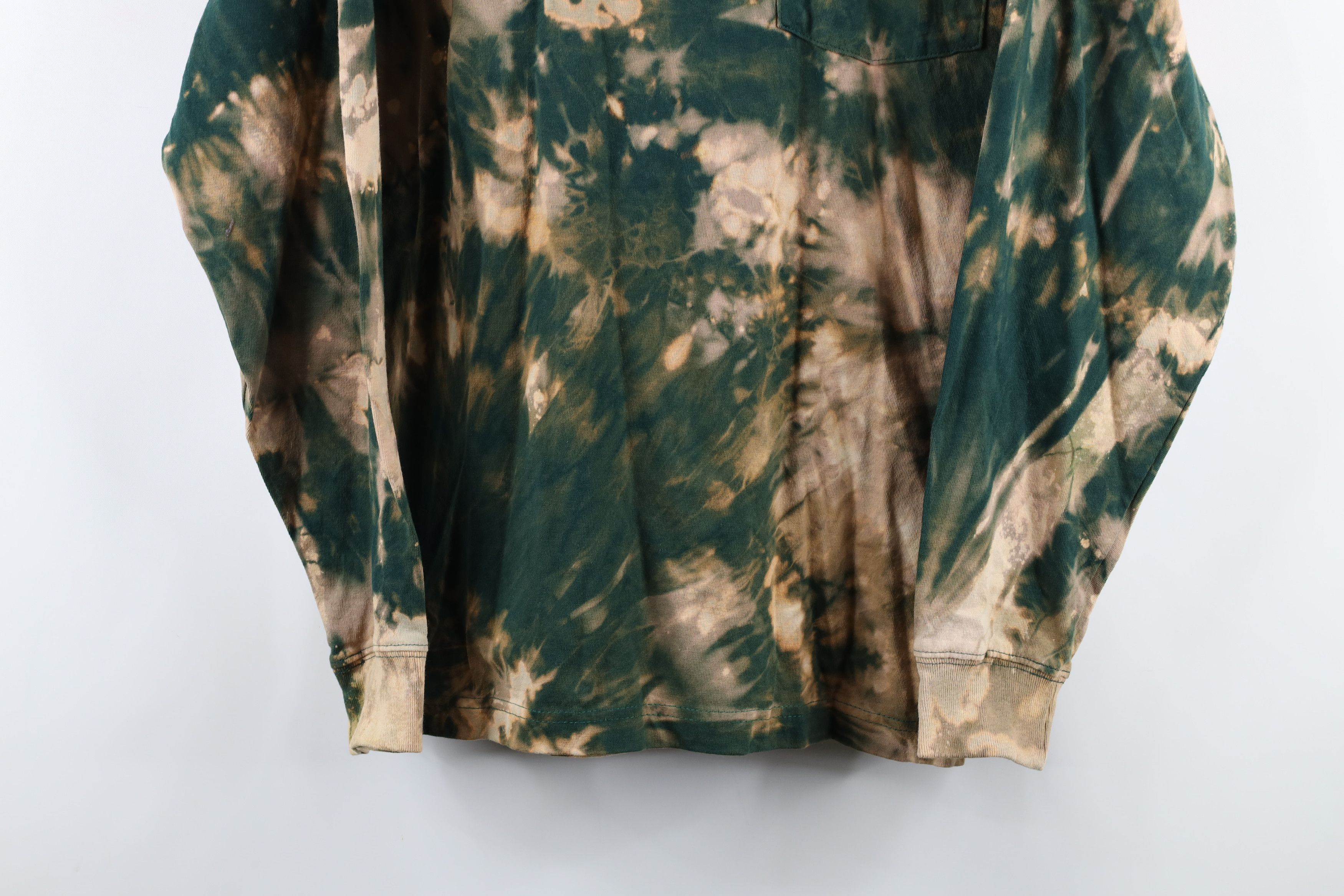 Carhartt New Carhartt Acid Wash Long Sleeve Pocket T-Shirt Green Size US S / EU 44-46 / 1 - 3 Thumbnail