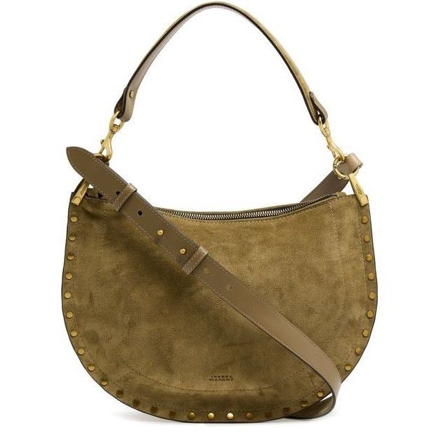 Isabel Marant Isabel Marant Oskan Soft Zipped Brown Suede Shoulder Bag New Size ONE SIZE - 1 Thumbnail