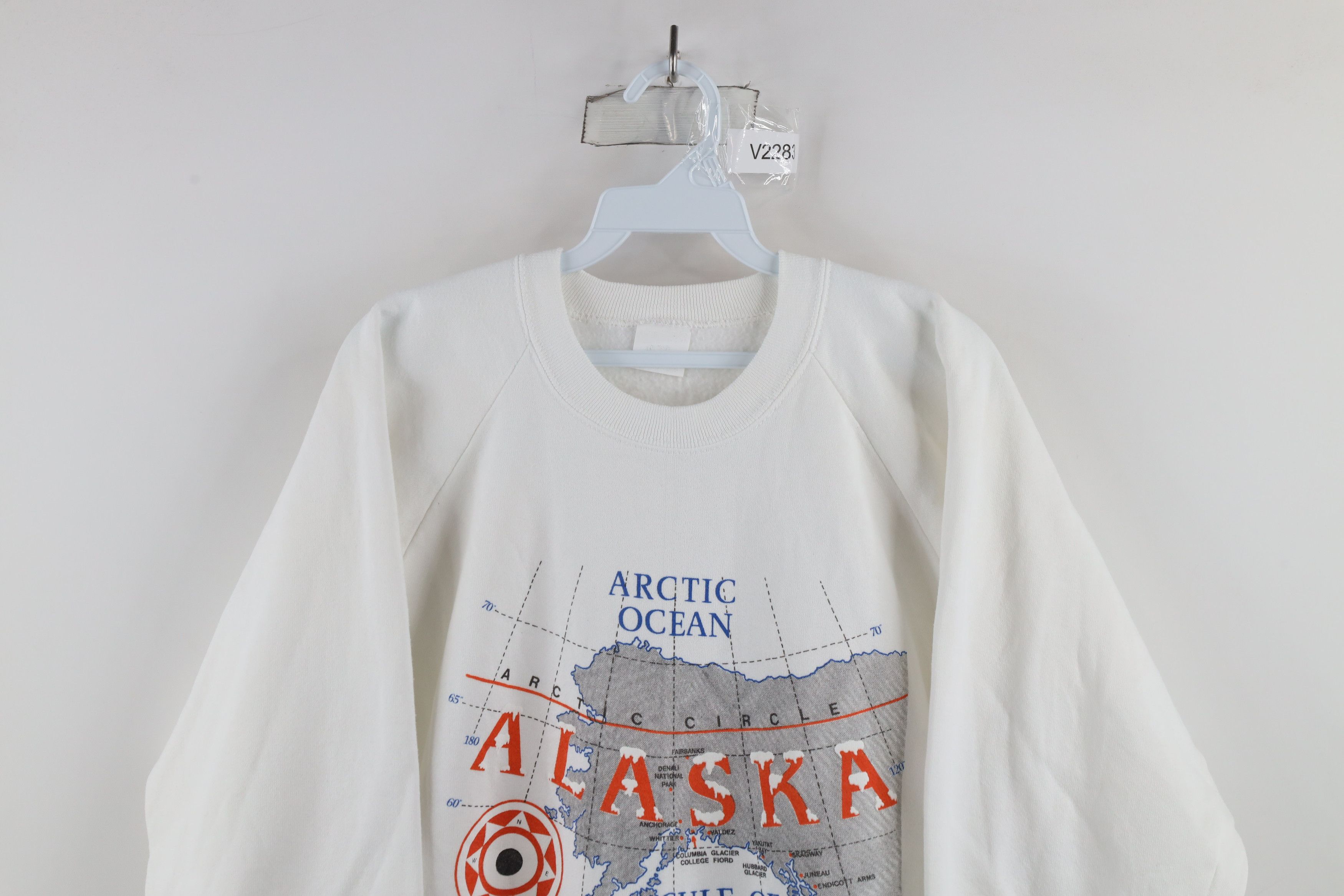 Vintage Vintage 90s Streetwear The Last Frontier Sweatshirt USA Size US XL / EU 56 / 4 - 2 Thumbnail