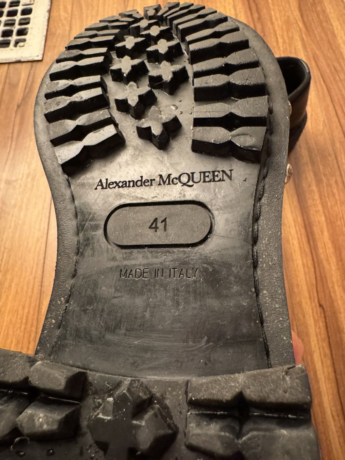 Alexander McQueen Alexander McQueen Hobnail Leather Derby Shoes Men's - 41 Size US 8 / EU 41 - 5 Thumbnail