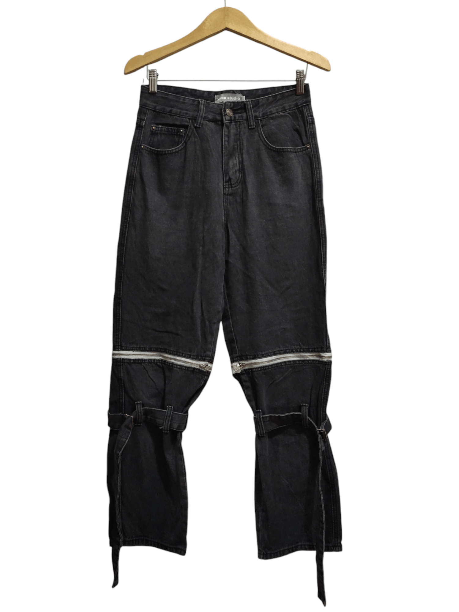 14th Addiction × Japanese Brand × XOXO xoxo studio denim bondagepants Size US 30 / EU 46 - 1 Thumbnail
