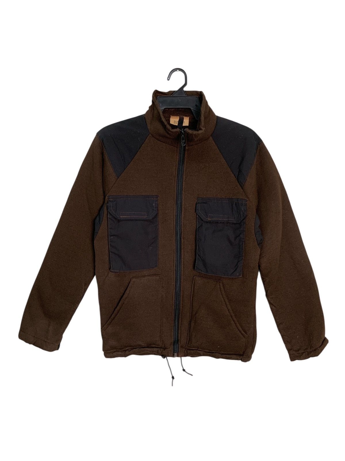 Military Issue Cold Weather Fiber Pile Sherpa Shirt Jacket