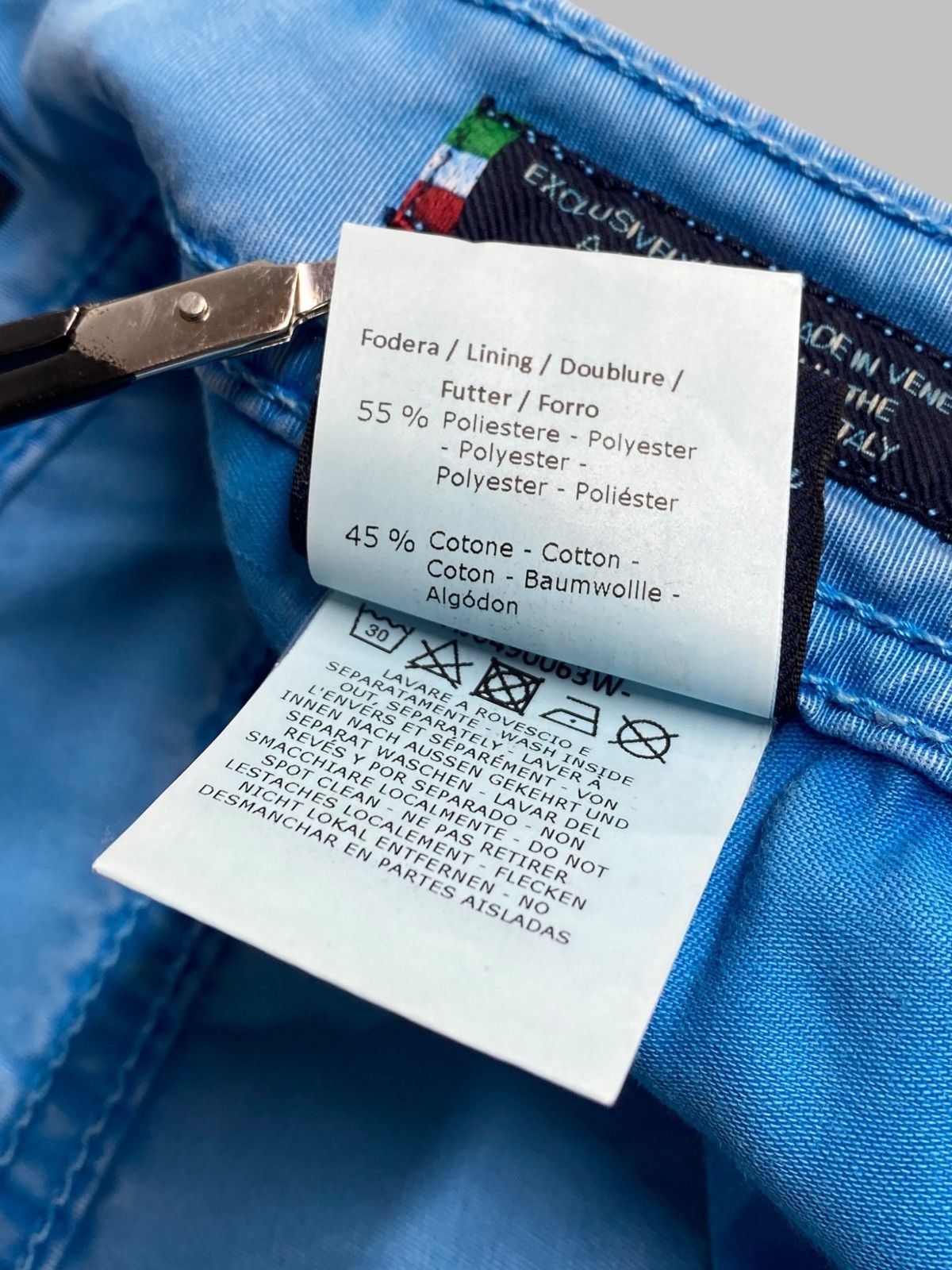 Jacob Cohen Jacob Cohen 622 Style Sky Blue Jeans Size US 35 - 21 Thumbnail