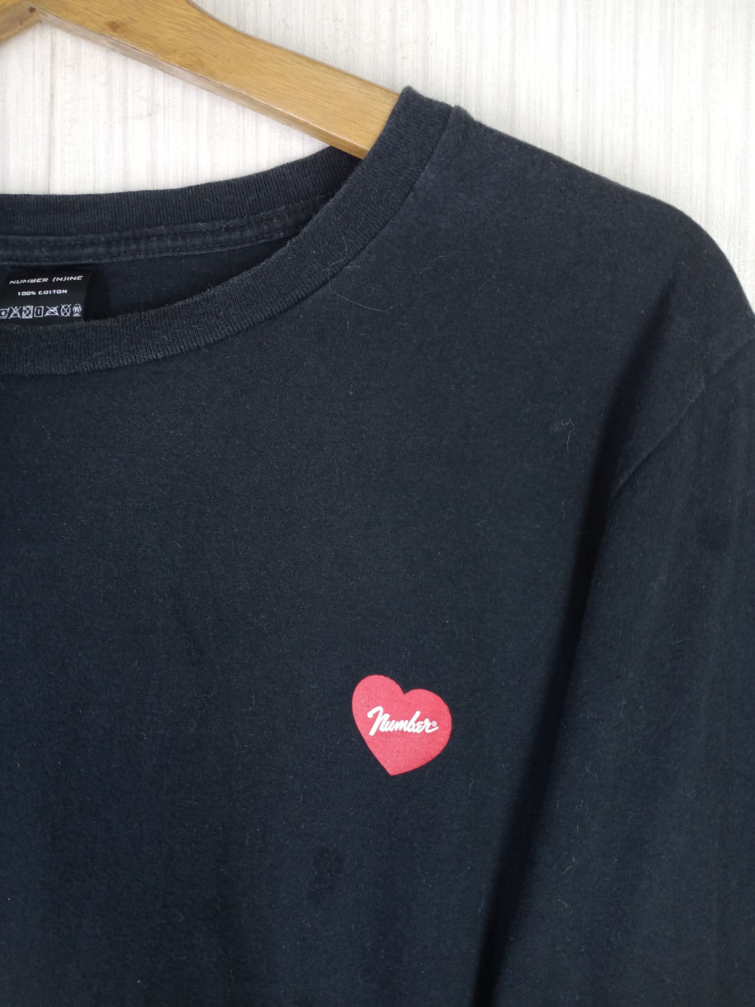 Number (N)ine Rare Number Nine Long Sleeve Tshirt Size US M / EU 48-50 / 2 - 4 Thumbnail