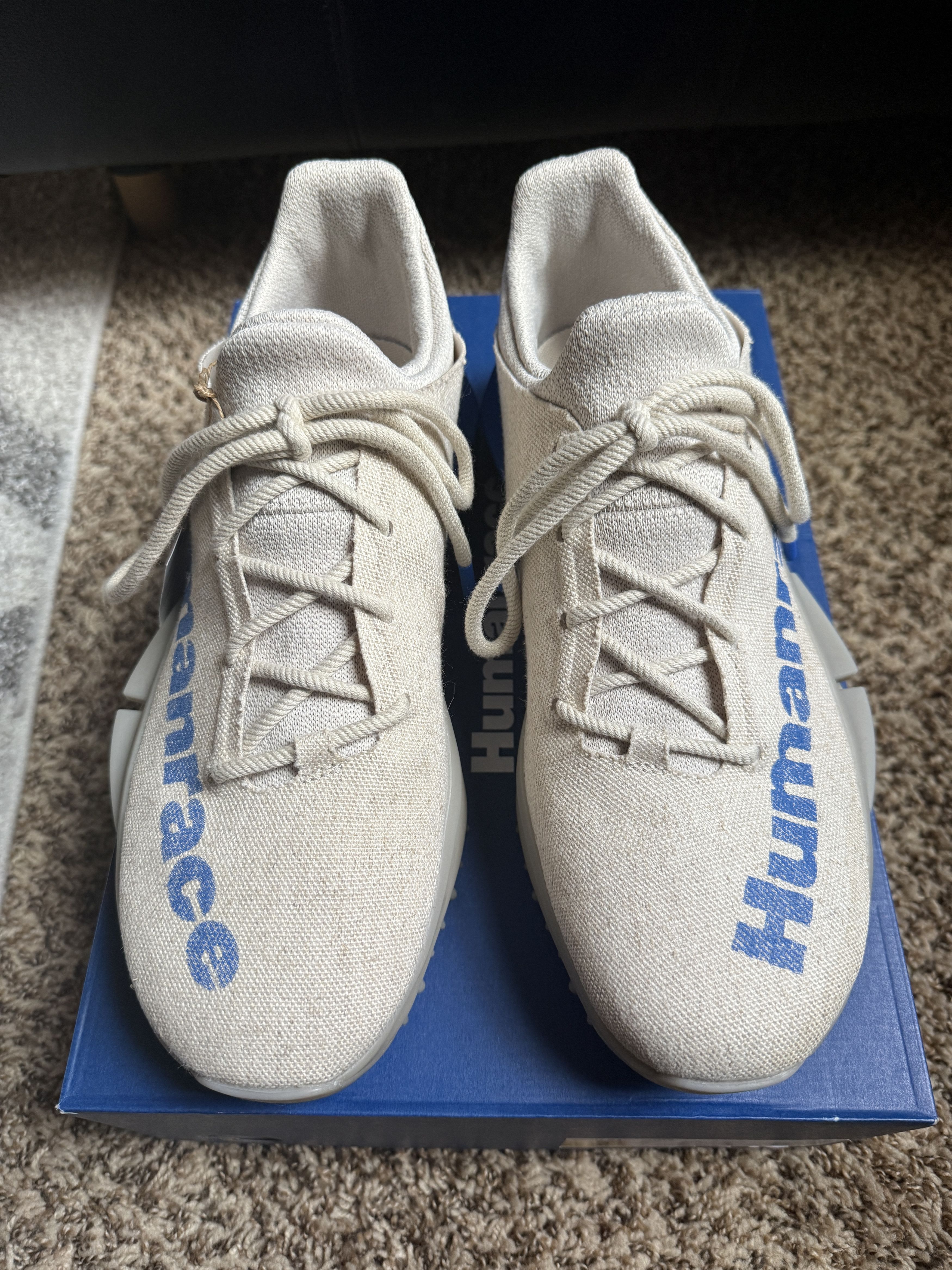 Adidas × Pharrell Pharrell Humanrace NMDs Blue Size US 12 / EU 45 - 8 Thumbnail