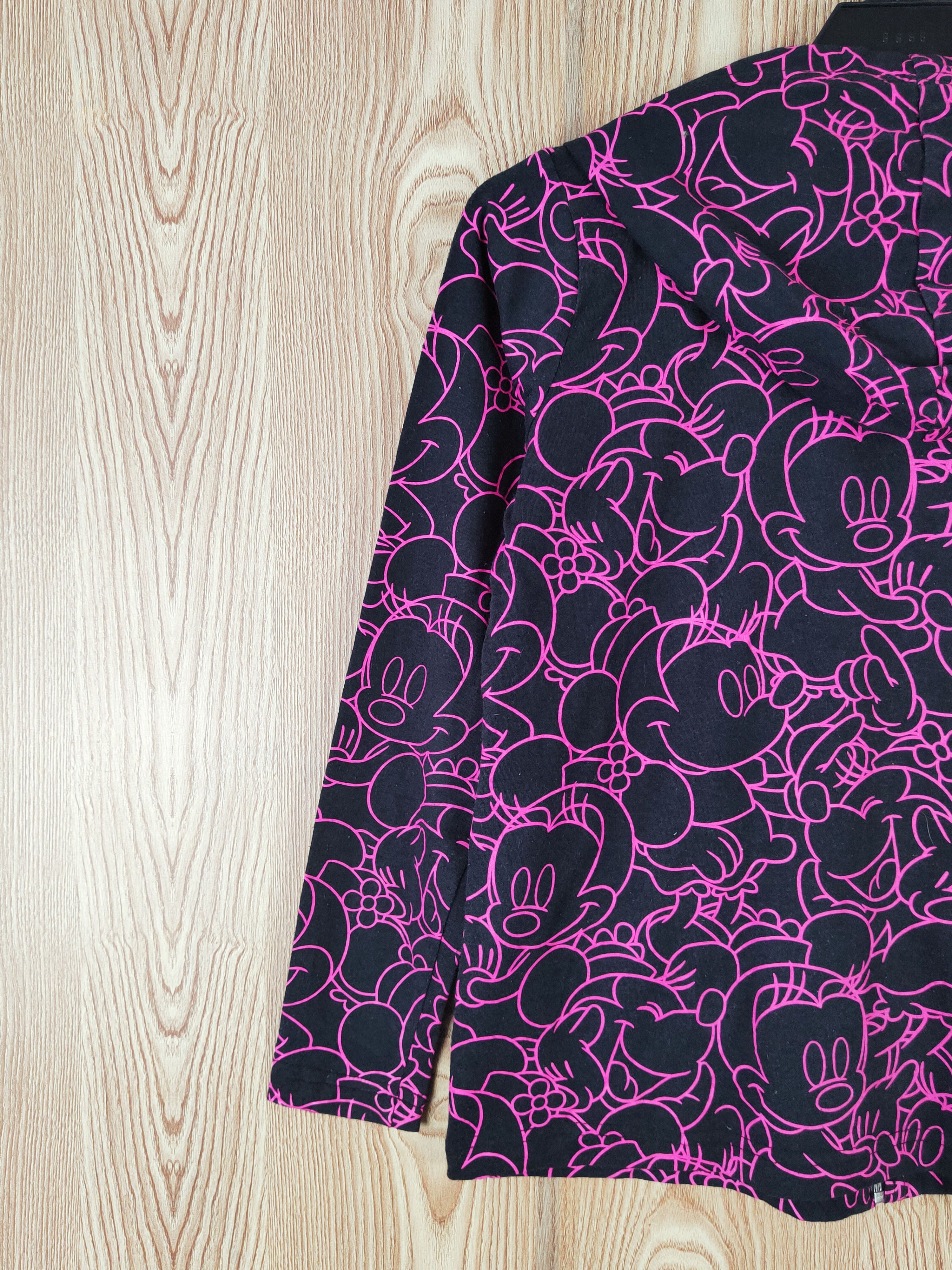 Disney × Vintage Vintage Disney Resort Black Pink Hoodie Sweaters Size S / US 4 / IT 40 - 8 Thumbnail
