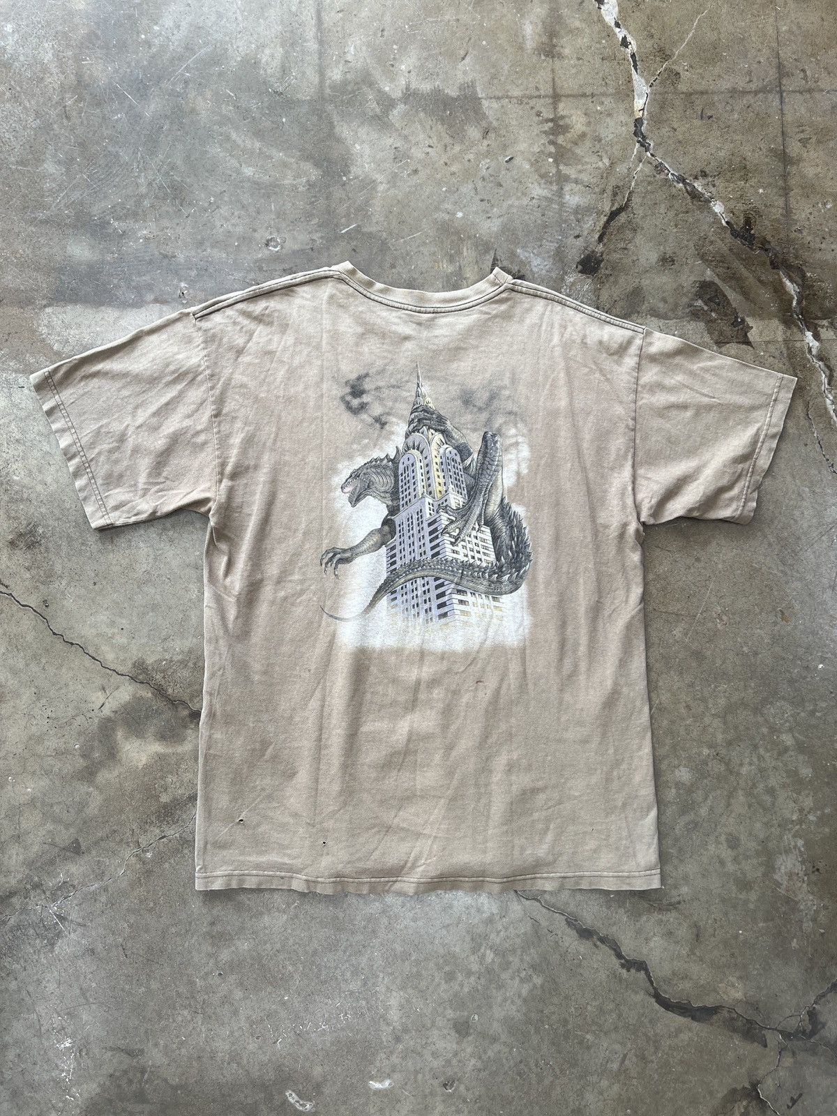Vintage Vintage 1998 Godzilla Eye Movie Promo Tee Cronies Tag XL Size US XL / EU 56 / 4 - 2 Thumbnail
