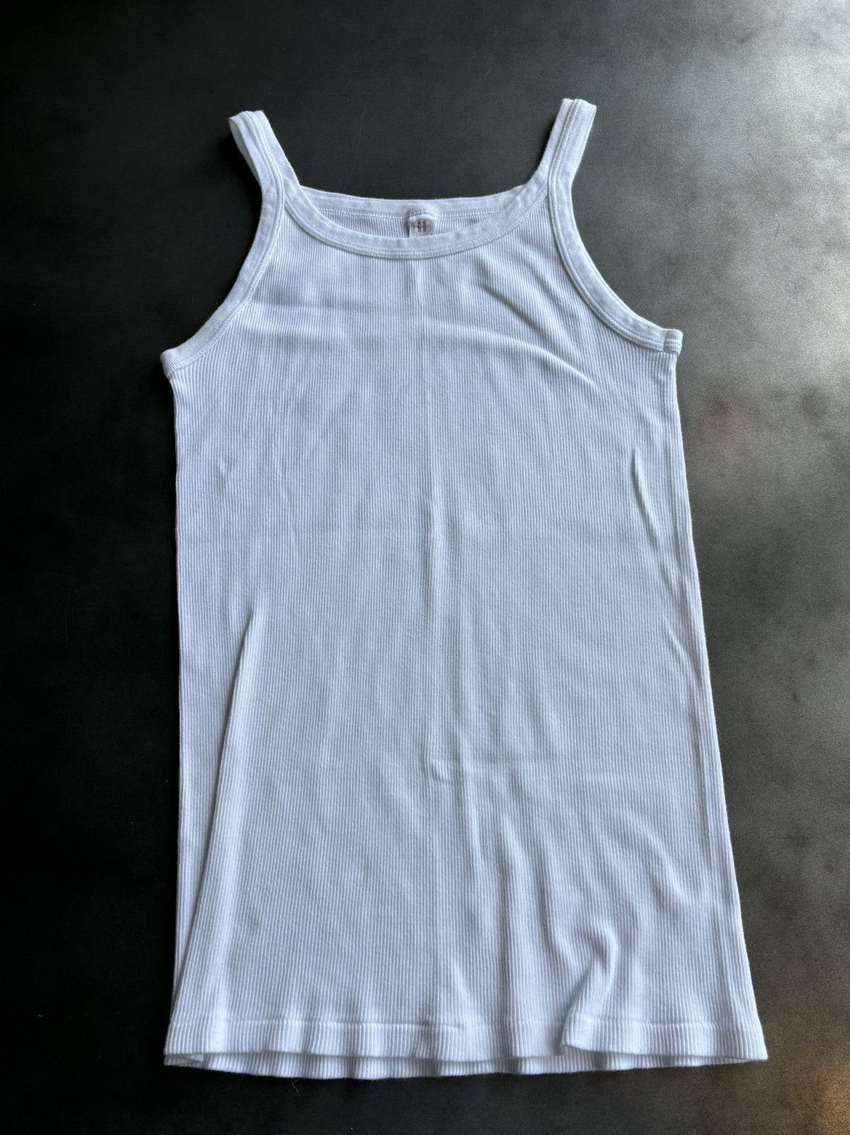 Hanes × Vintage Vintage Undershirt Vintage Tank Top Sleeveless Ribbed Henri Size US M / EU 48-50 / 2 - 2 Thumbnail