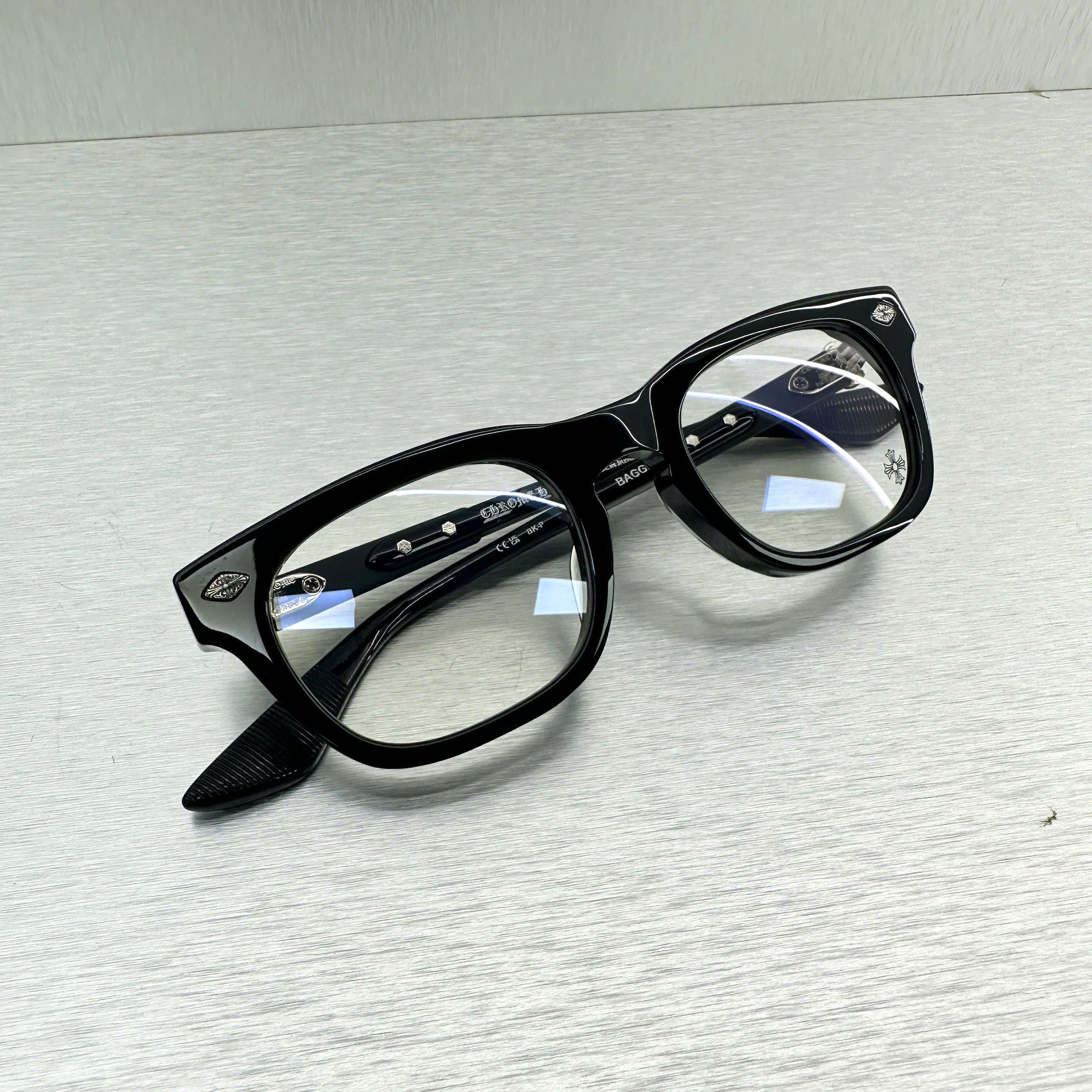 Chrome Hearts CHROME HEARTS BAGGINS BLACK PLASTIC Size ONE SIZE - 1 Thumbnail