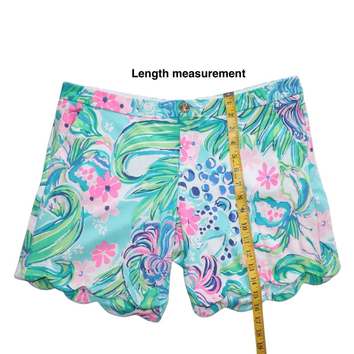 Lilly Pulitzer Lilly Pulitzer Darci Knit Short Sz 12 001470 Kitten Around Size 34" / US 12 / IT 48 - 4 Thumbnail