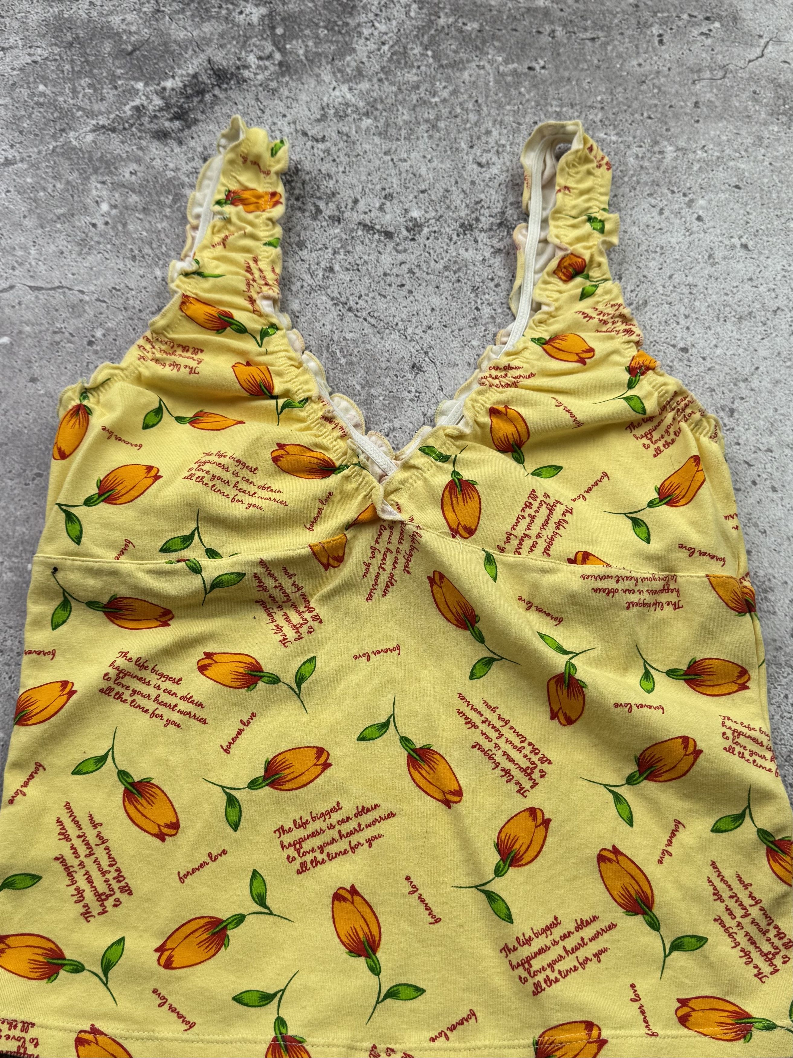 Japanese Brand Vintage Tank Top C597(V261)(E8) Size XS / US 0-2 / IT 36-38 - 4 Thumbnail