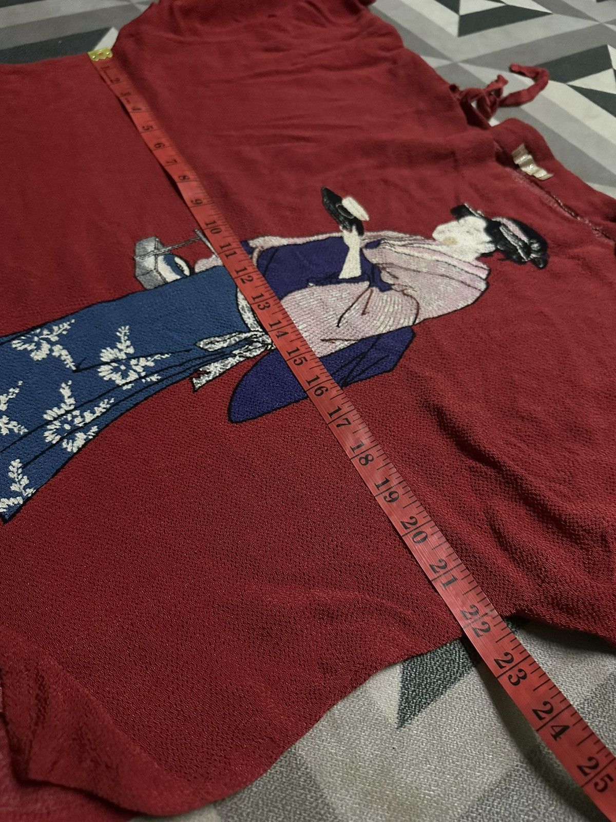 Japanese Brand Japan traditional cropped shirt Size M / US 6-8 / IT 42-44 - 7 Thumbnail