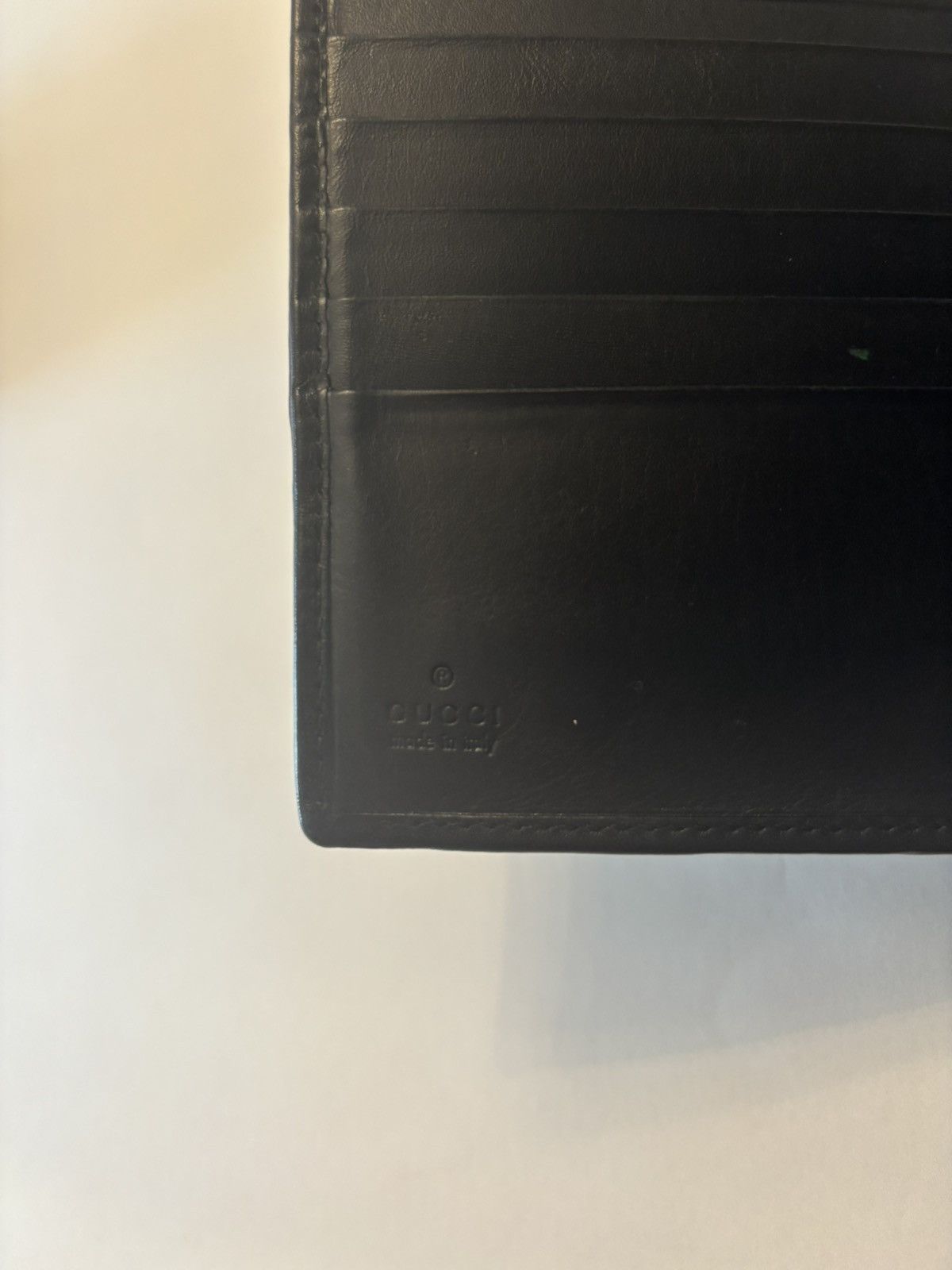 Gucci Gucci GG Canvas Black Sherry Line Trifold Size ONE SIZE - 6 Thumbnail