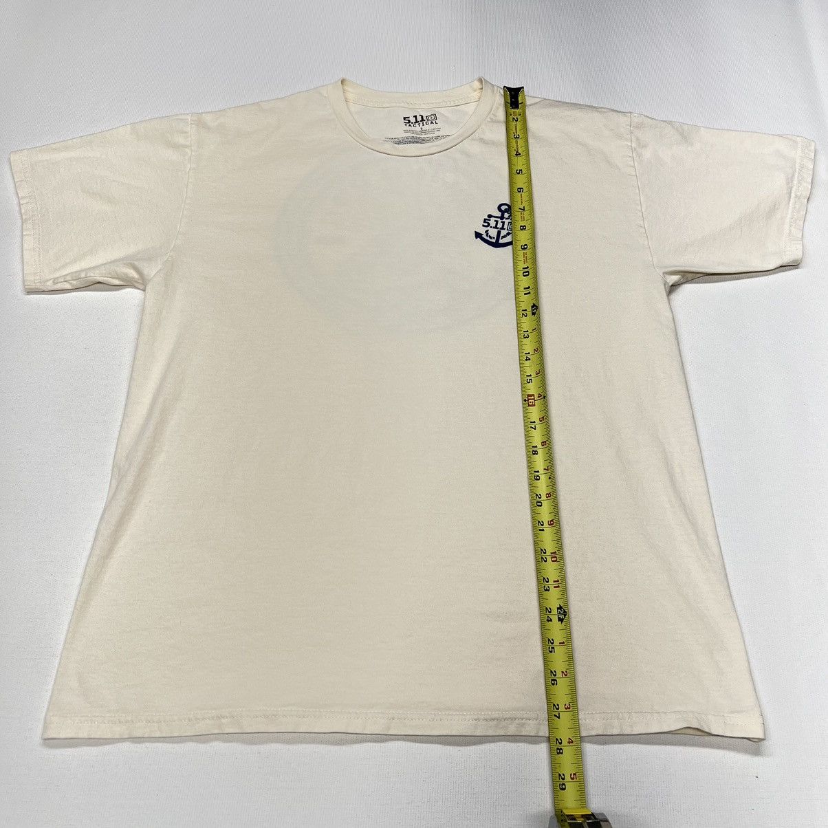 5.11 5.11 Tactical Tee Shirt Ivory Graphic USA Patriotic Anchor Size US L / EU 52-54 / 3 - 10 Thumbnail