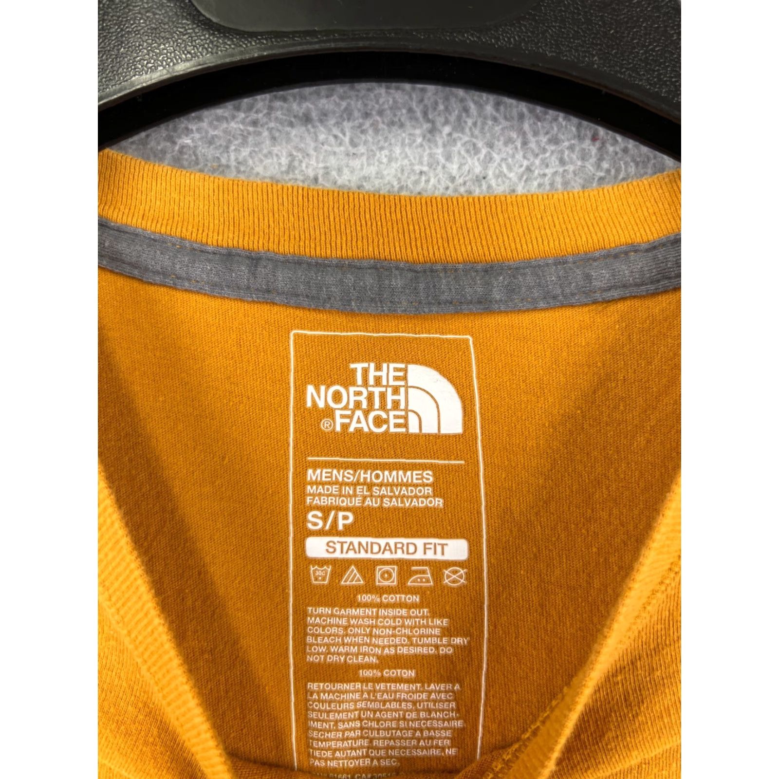 The North Face The North Face Shirt Men Small Yellow Short Sleeve Crew Neck 100% Cotton Size US S / EU 44-46 / 1 - 7 Thumbnail