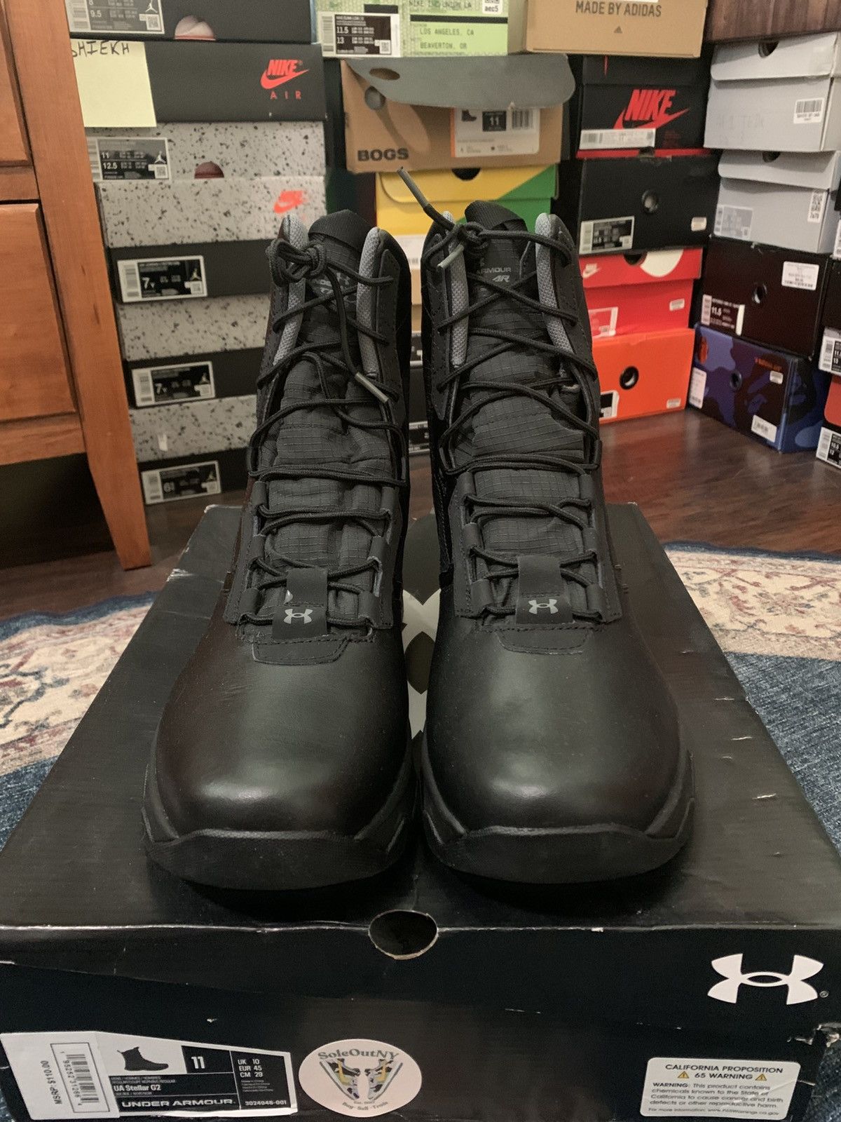 Under Armour Under Armour Stellar G2 8” Tactical Boots Size US 11 / EU 44 - 1 Thumbnail
