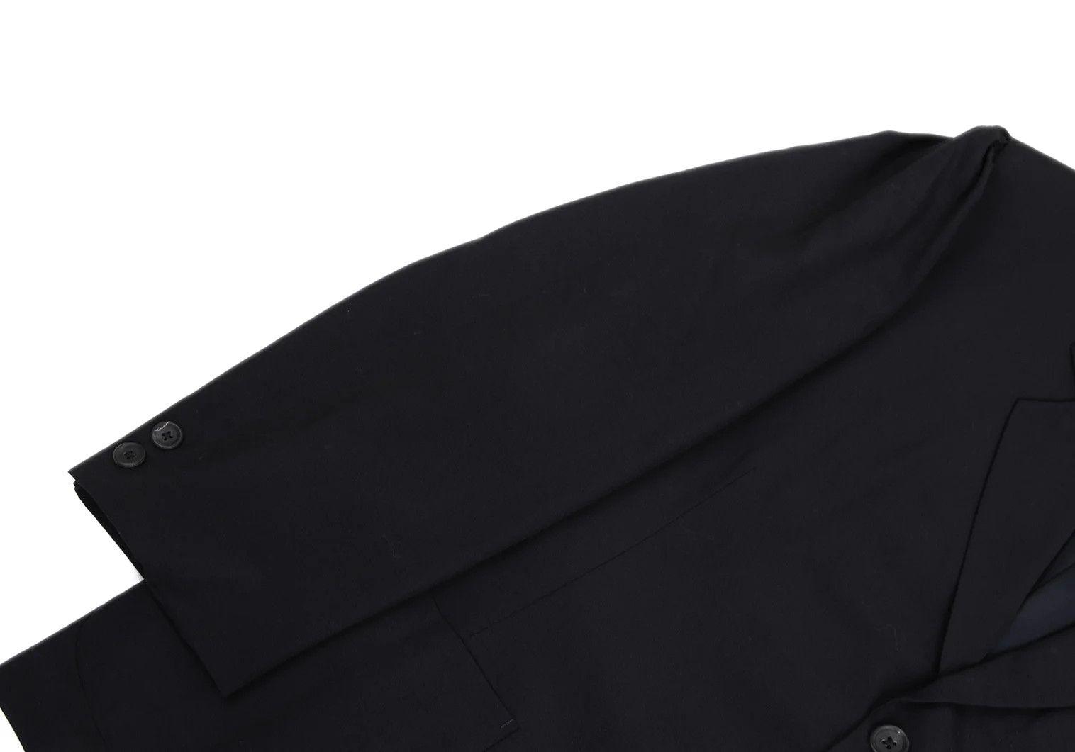 Yohji Yamamoto Yohji Yamamoto Wool Puff Sleeve Jacket Size US S / EU 44-46 / 1 - 5 Thumbnail