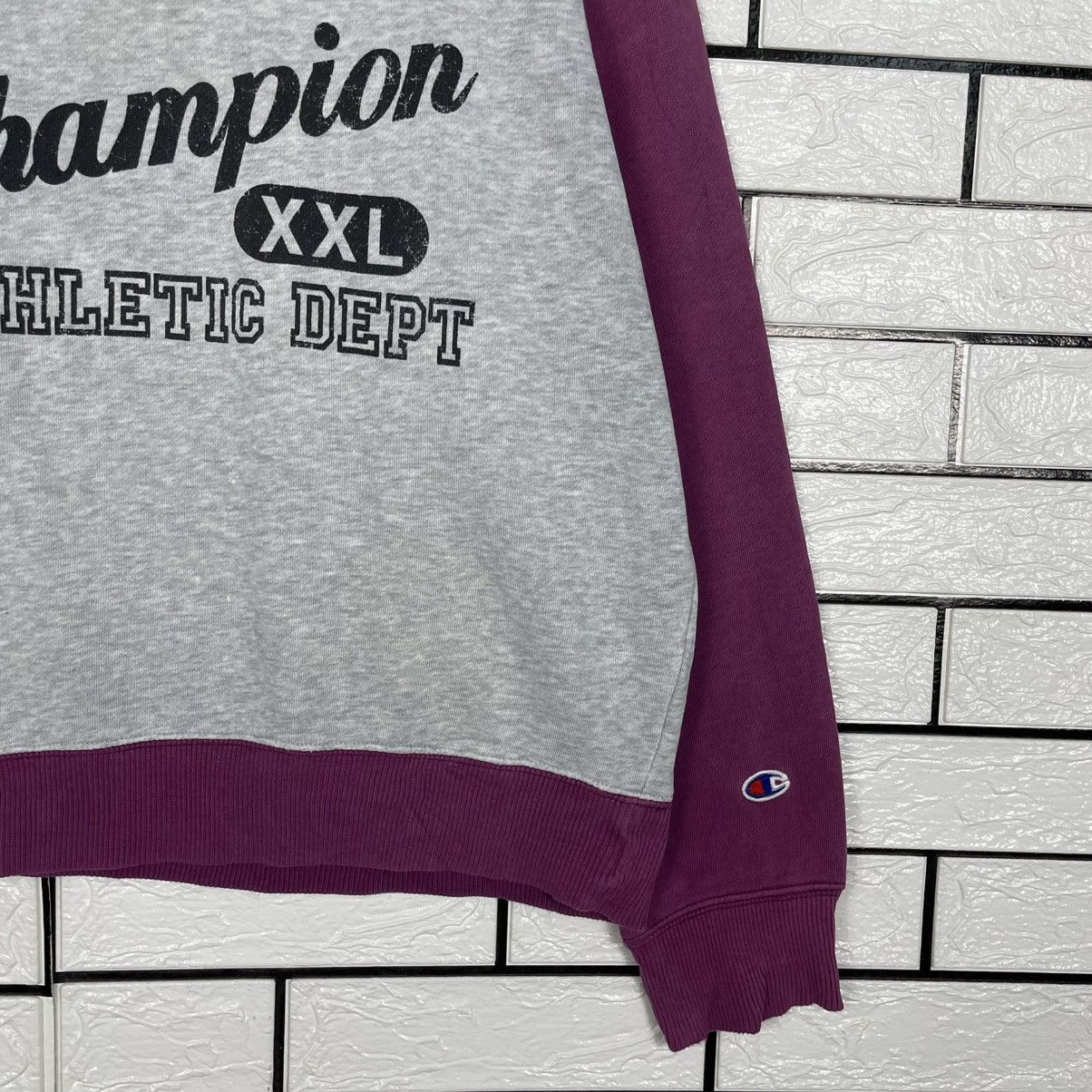 Champion Vintage Champion Two Tone Crewneck Sweatshirt Size M / US 6-8 / IT 42-44 - 4 Thumbnail