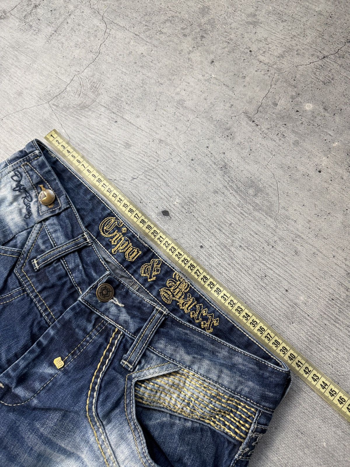 Japanese Brand Avant Garde Cipo Baxx Jeans Dragons Japanese Style Denim Size US 31 - 9 Thumbnail