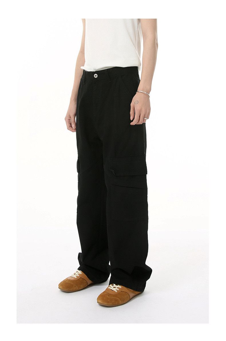 Japanese Brand × Vintage American high street straight cotton loose washed jeans Size US 32 / EU 48 - 6 Thumbnail