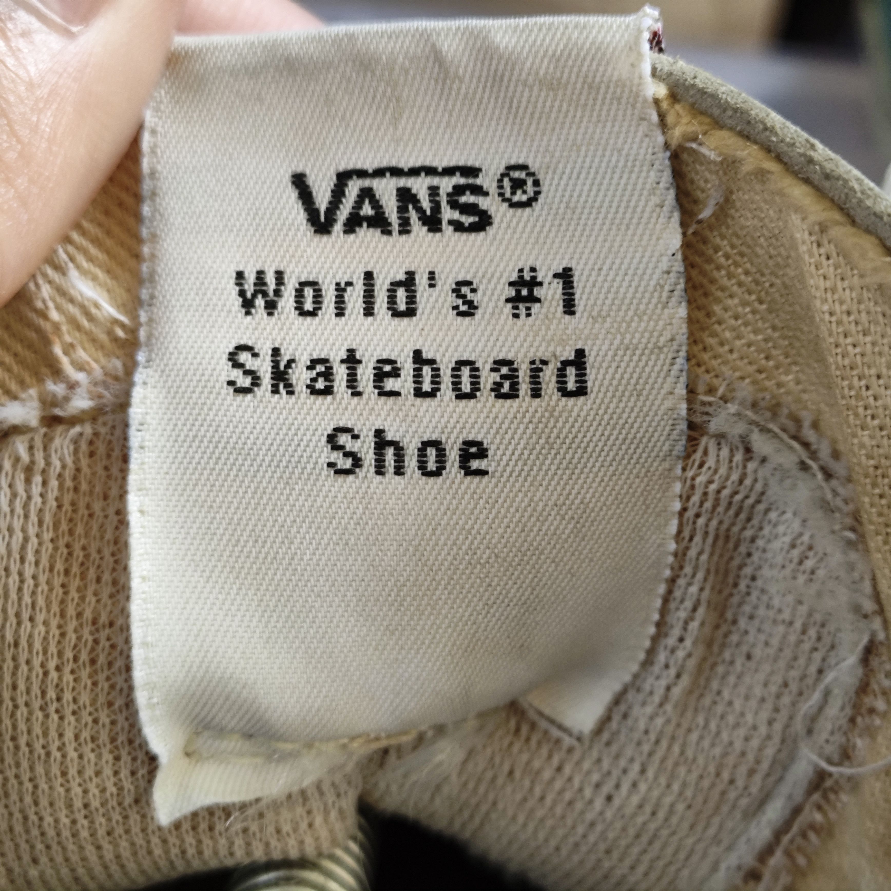 Vans × Vintage 80/90s Vintage Vans Sk8 Hi - Made In USA Size US 8 / EU 41 - 10 Thumbnail