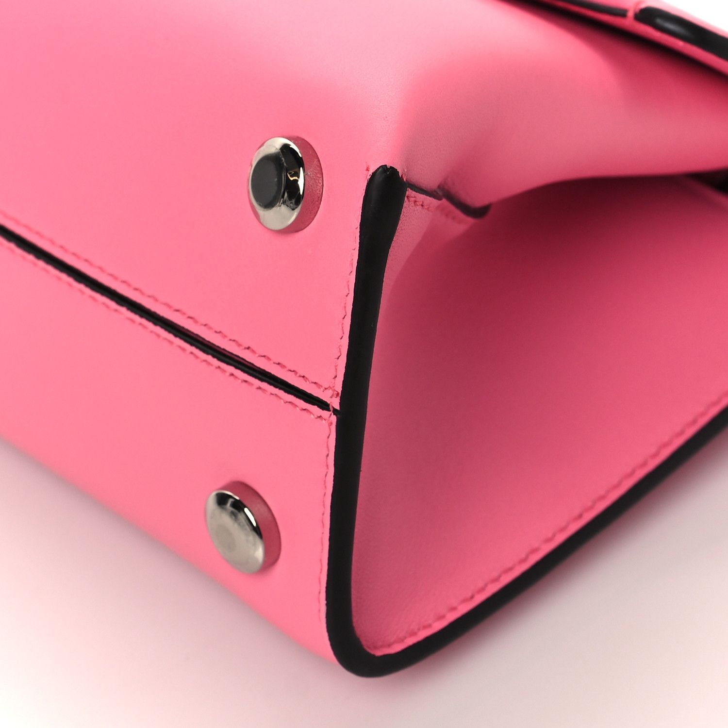 Salvatore Ferragamo o1s1rm0824 Size: OS / Calfskin Trifolio Shoulder Bag in Pink Size ONE SIZE - 8 Thumbnail