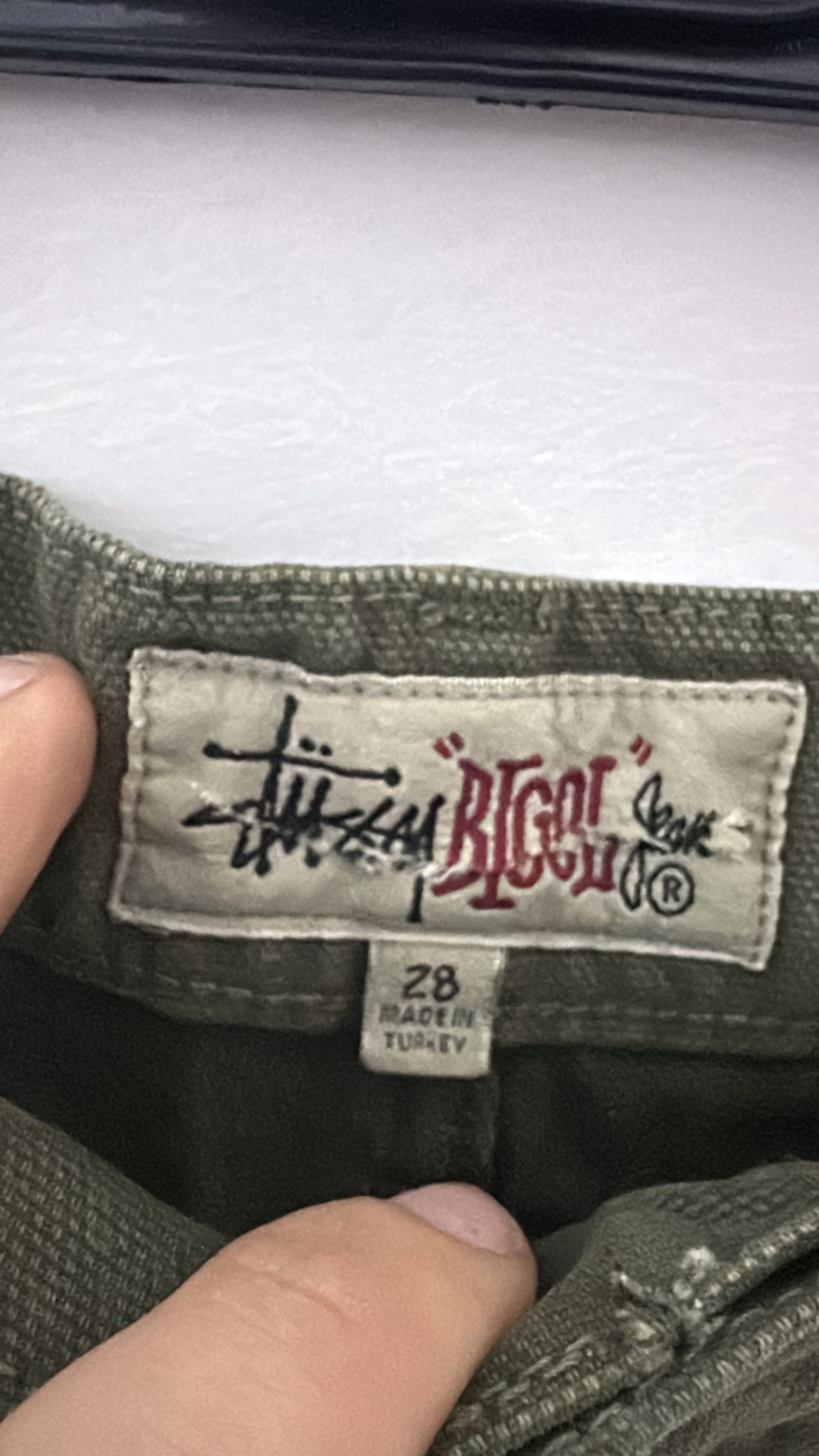 Stussy Stussy Big Ol Jean Olive Drab Size 28 Size US 28 / EU 44 - 6 Thumbnail