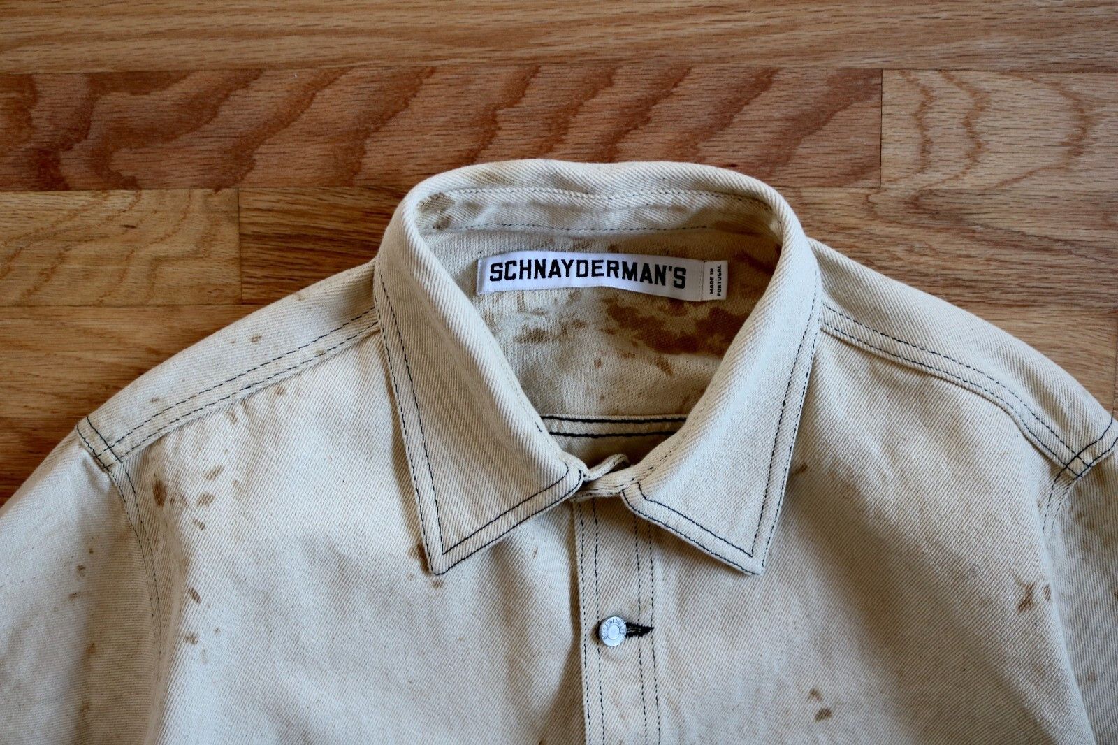 Schnaydermans Schnayderman's Jacket Workwear Stained large Size US L / EU 52-54 / 3 - 6 Thumbnail