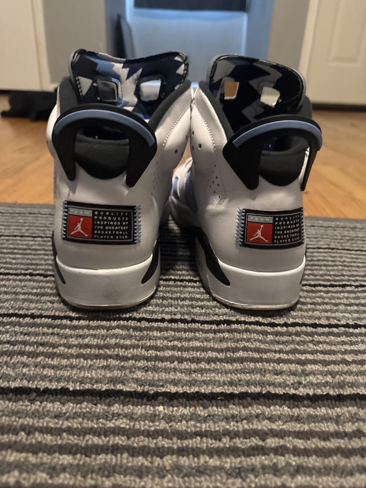 Jordan Brand Jordan 6 unc white Size US 12 / EU 45 - 4 Thumbnail