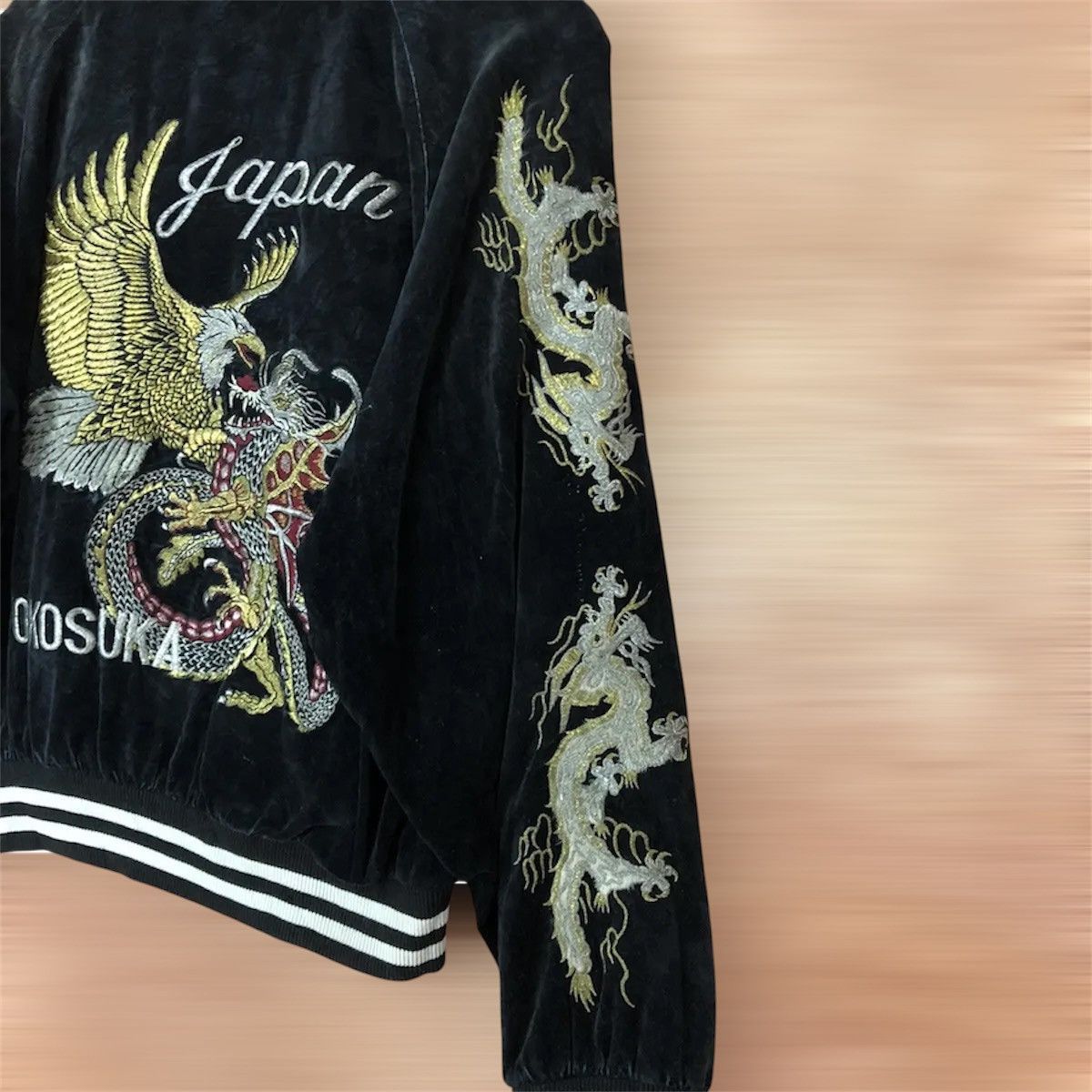 Other Vintage Sukajan Souvenir Jacket with Velvet Outer Size US L / EU 52-54 / 3 - 4 Thumbnail