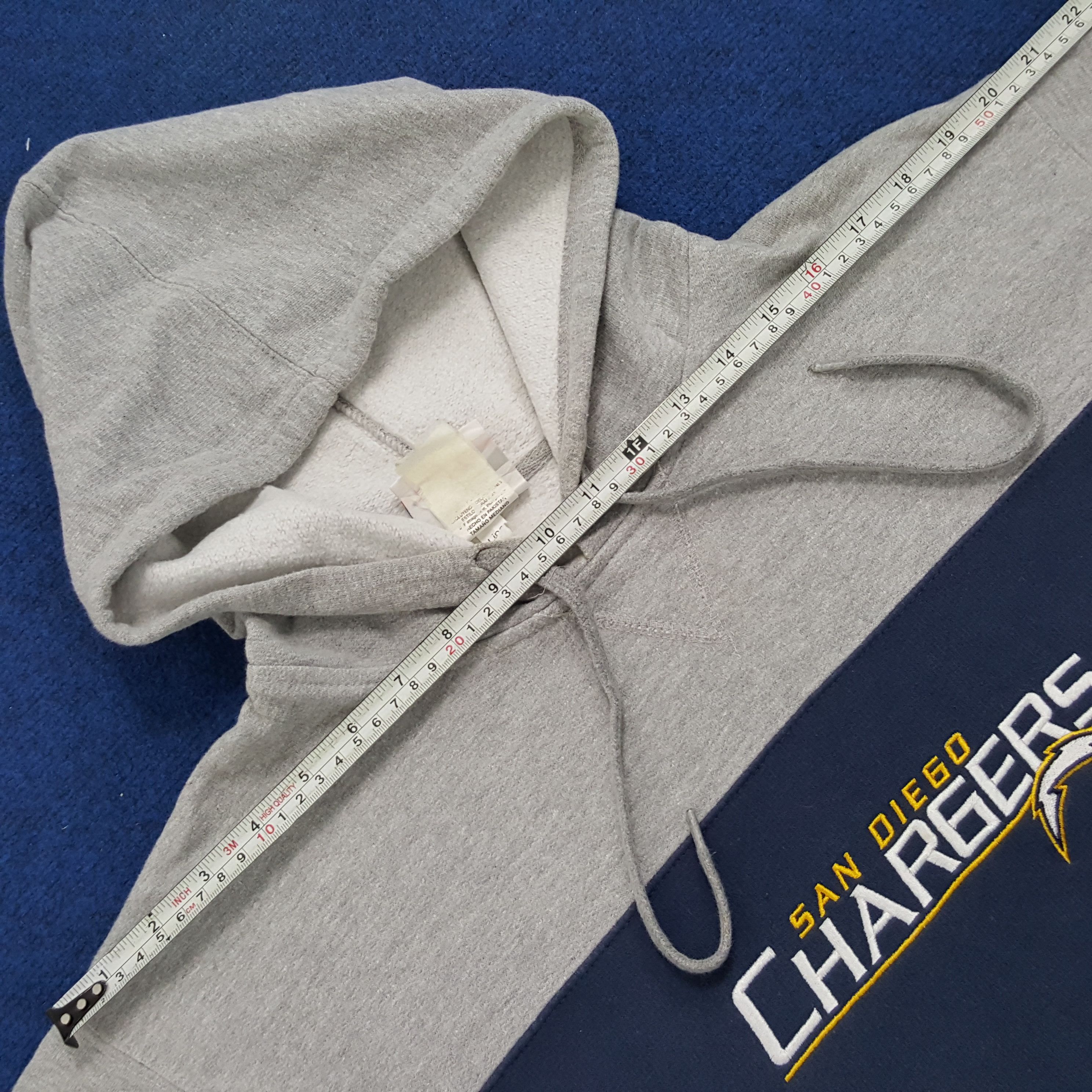 NFL × Vintage Vintage NFL San Diego Chargers American Football Team Hoodie Size US M / EU 48-50 / 2 - 11 Thumbnail