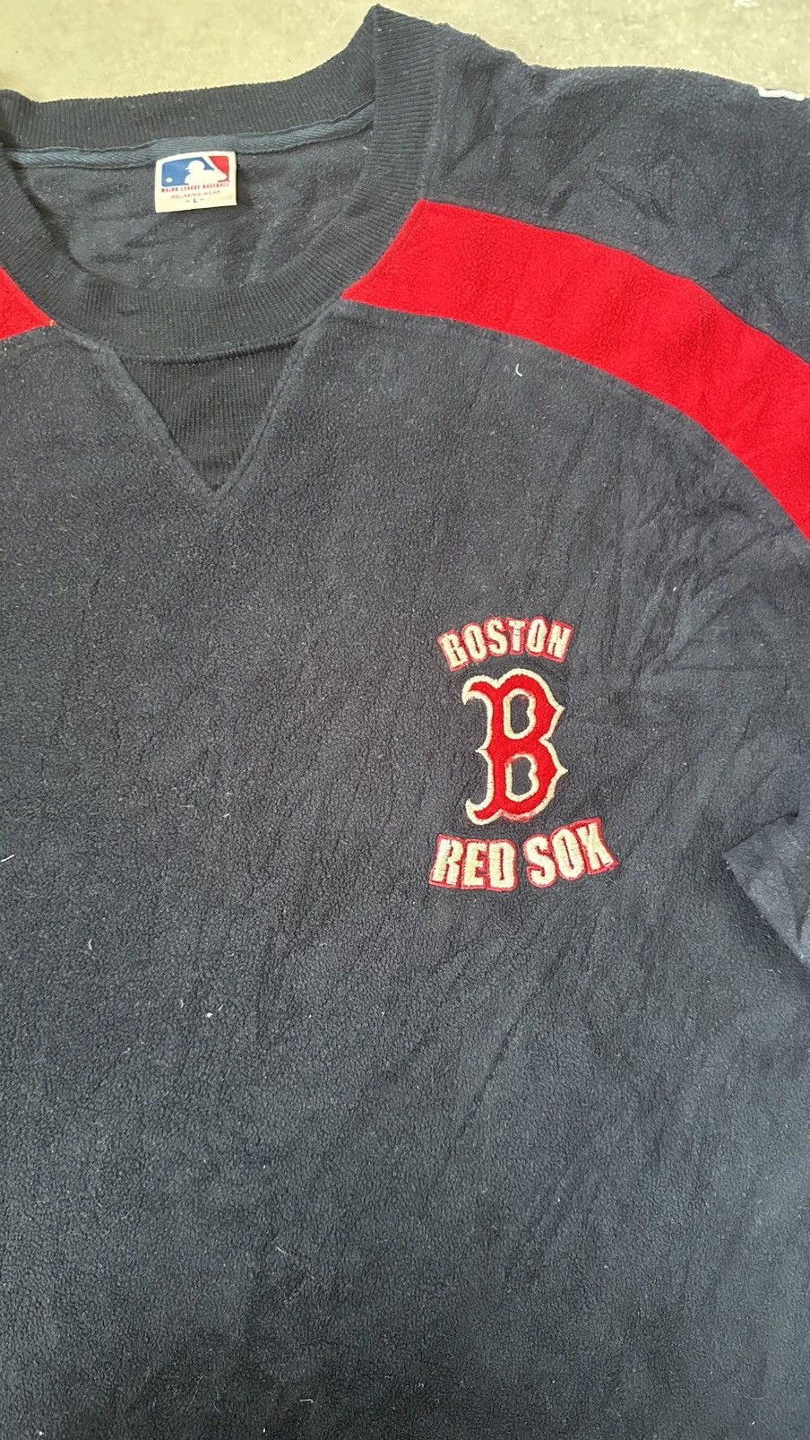 MLB VINTAGE BOSTON RED SOX MLB FLEECE LONG SLEEVE Size US L / EU 52-54 / 3 - 2 Thumbnail